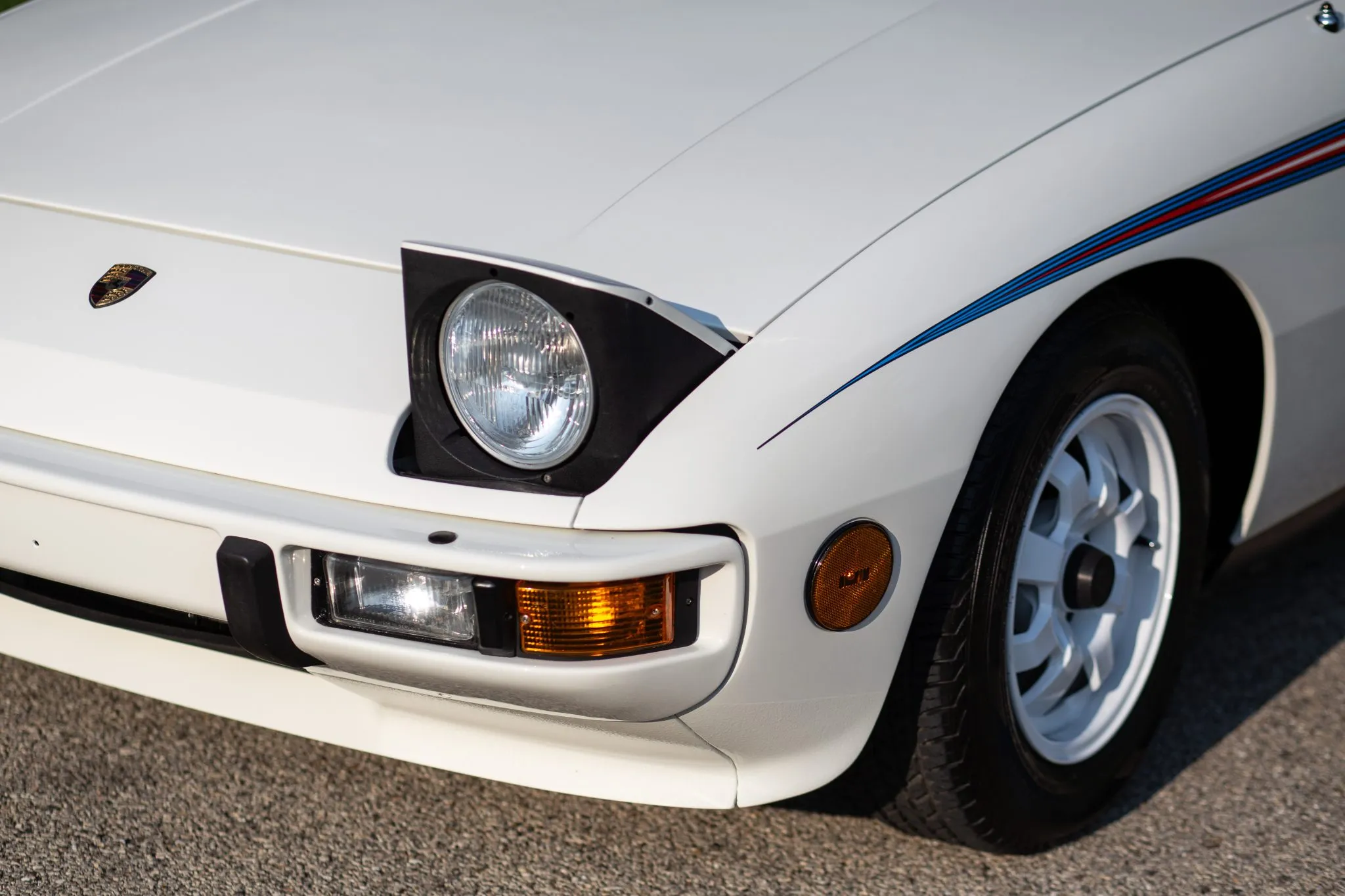 1977 Porsche 924 Martini Championship Edition 5-Speed in Polar White