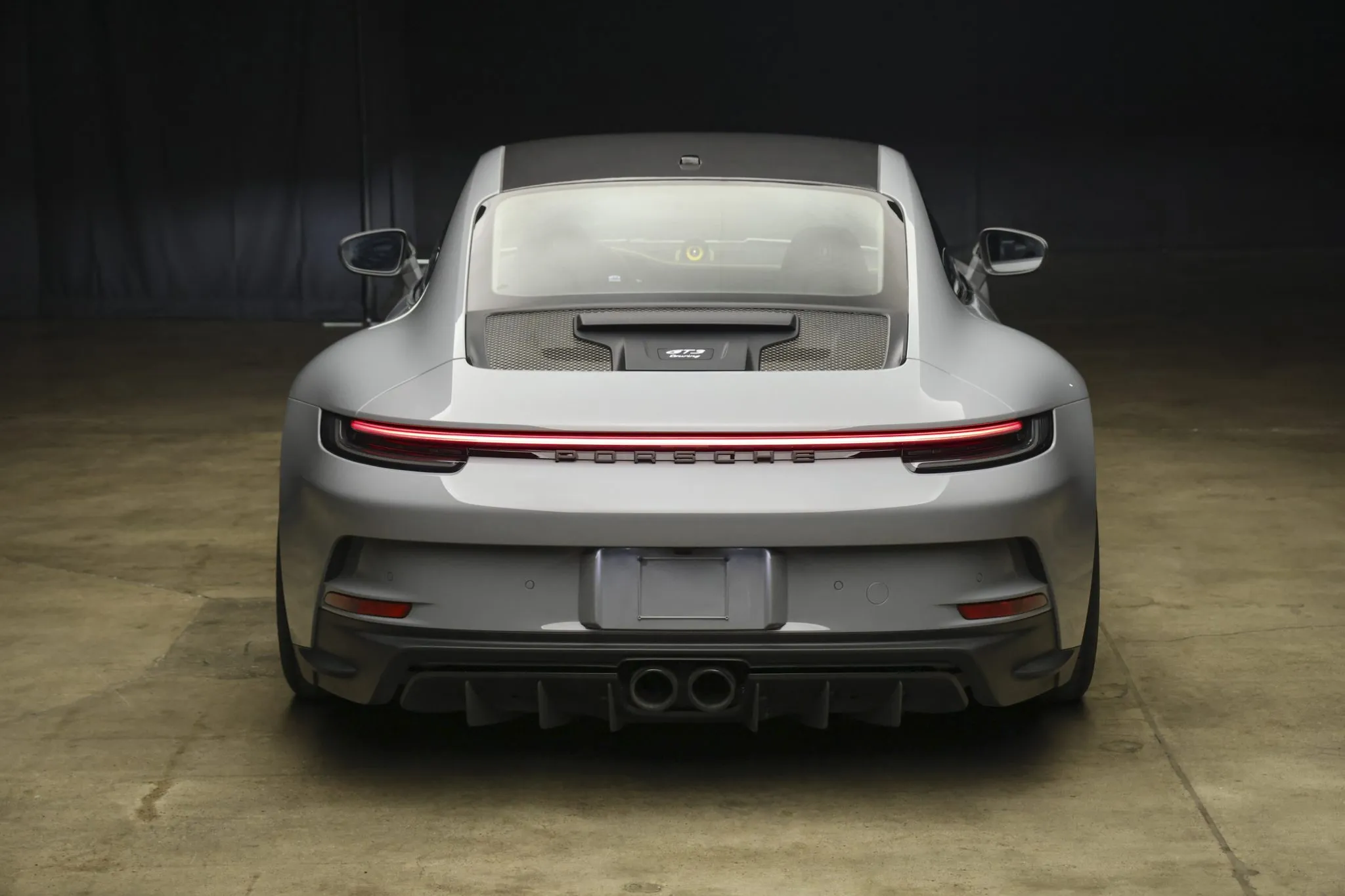 2022 Porsche 911 GT3 Touring in China Grey