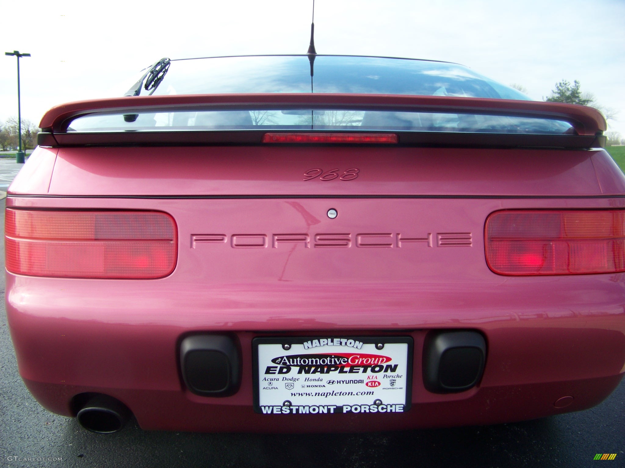 1993 Porsche 968 Coupe in Rhodamine Red Metallic
