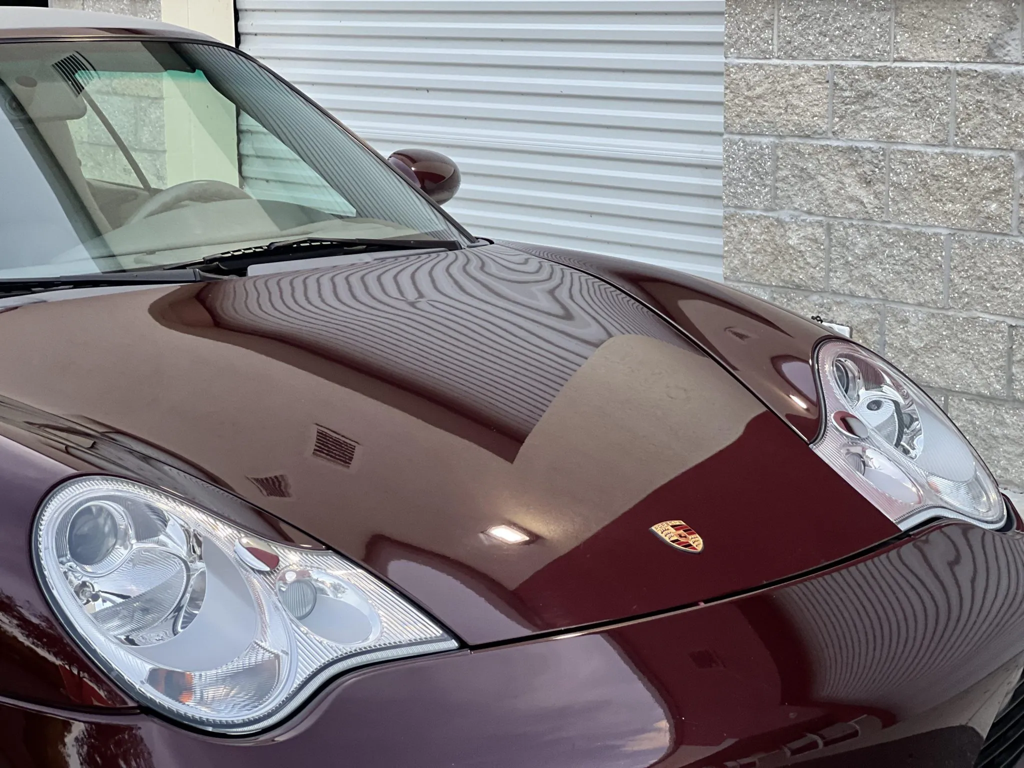 2004 Porsche 911 Carrera 4S Cabriolet in Carmon Red Metallic