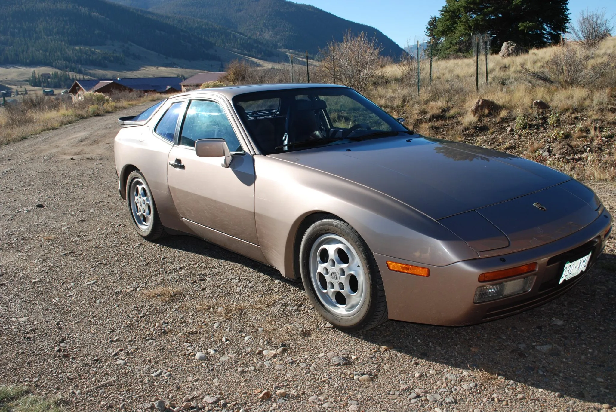 1987 Porsche 944 Turbo in Flamingo Metallic