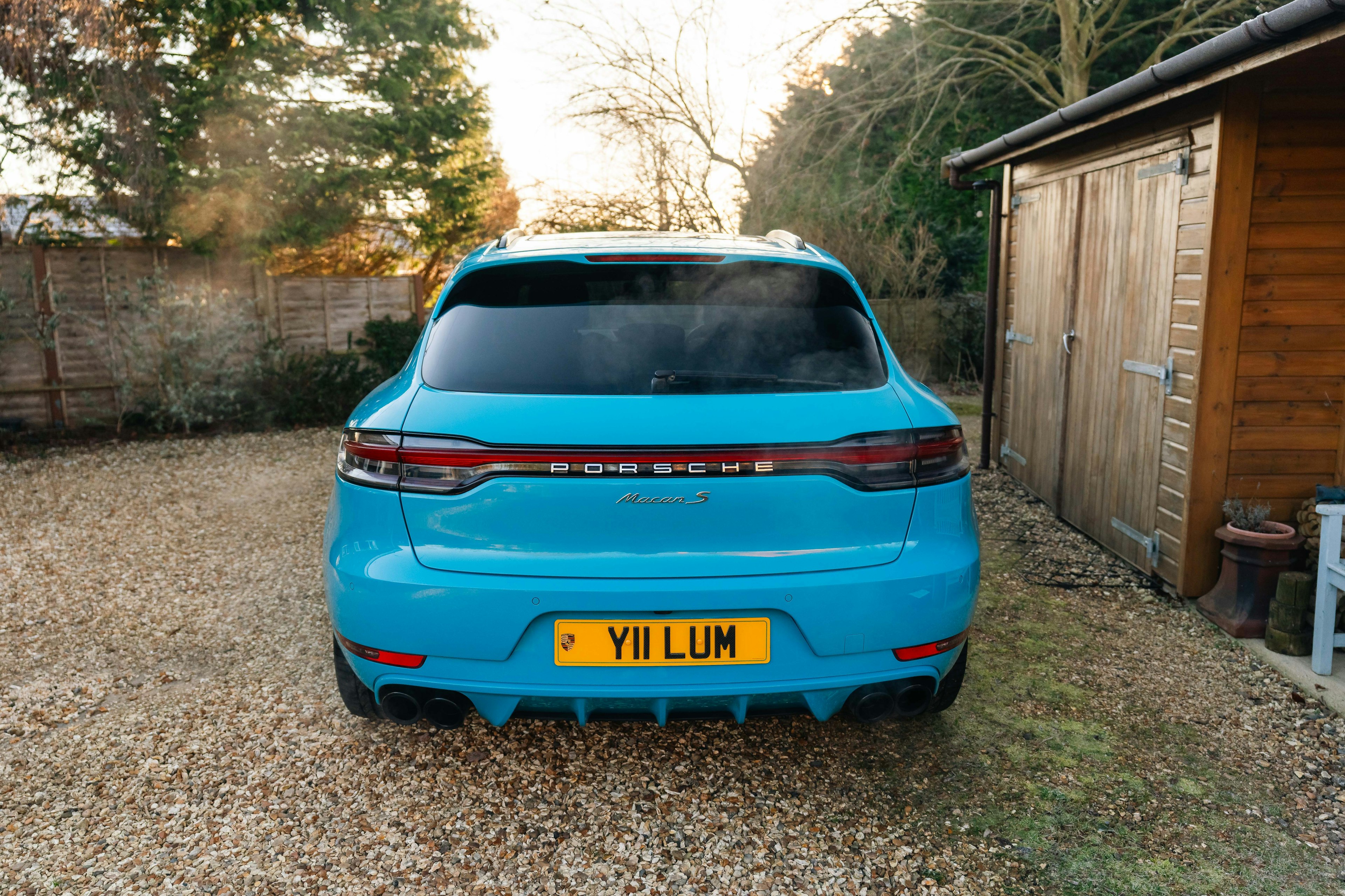 2020 Porsche Macan S in Miami Blue