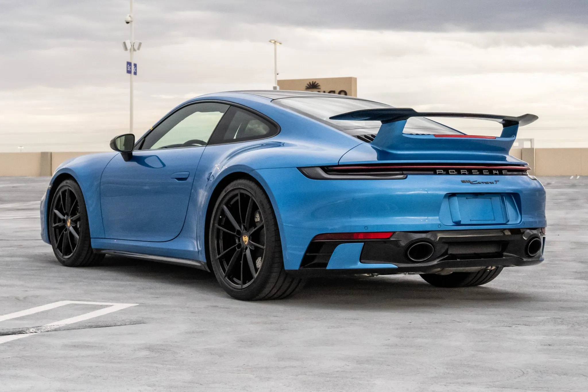 2024 Porsche 911 Carrera T Coupe In South Sea Blue Metallic
