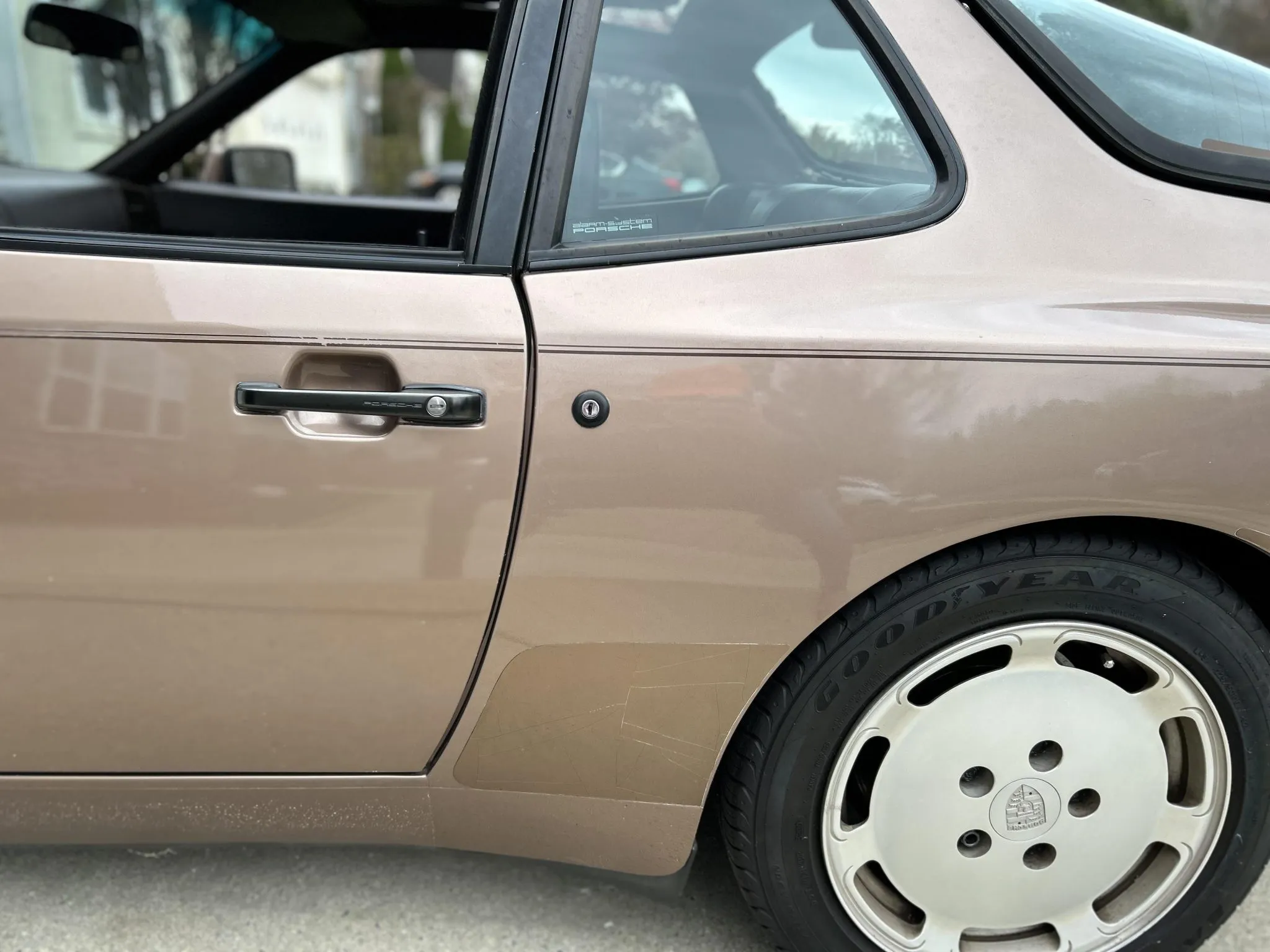 1987 Porsche 944 Turbo in Nougat Brown Metallic