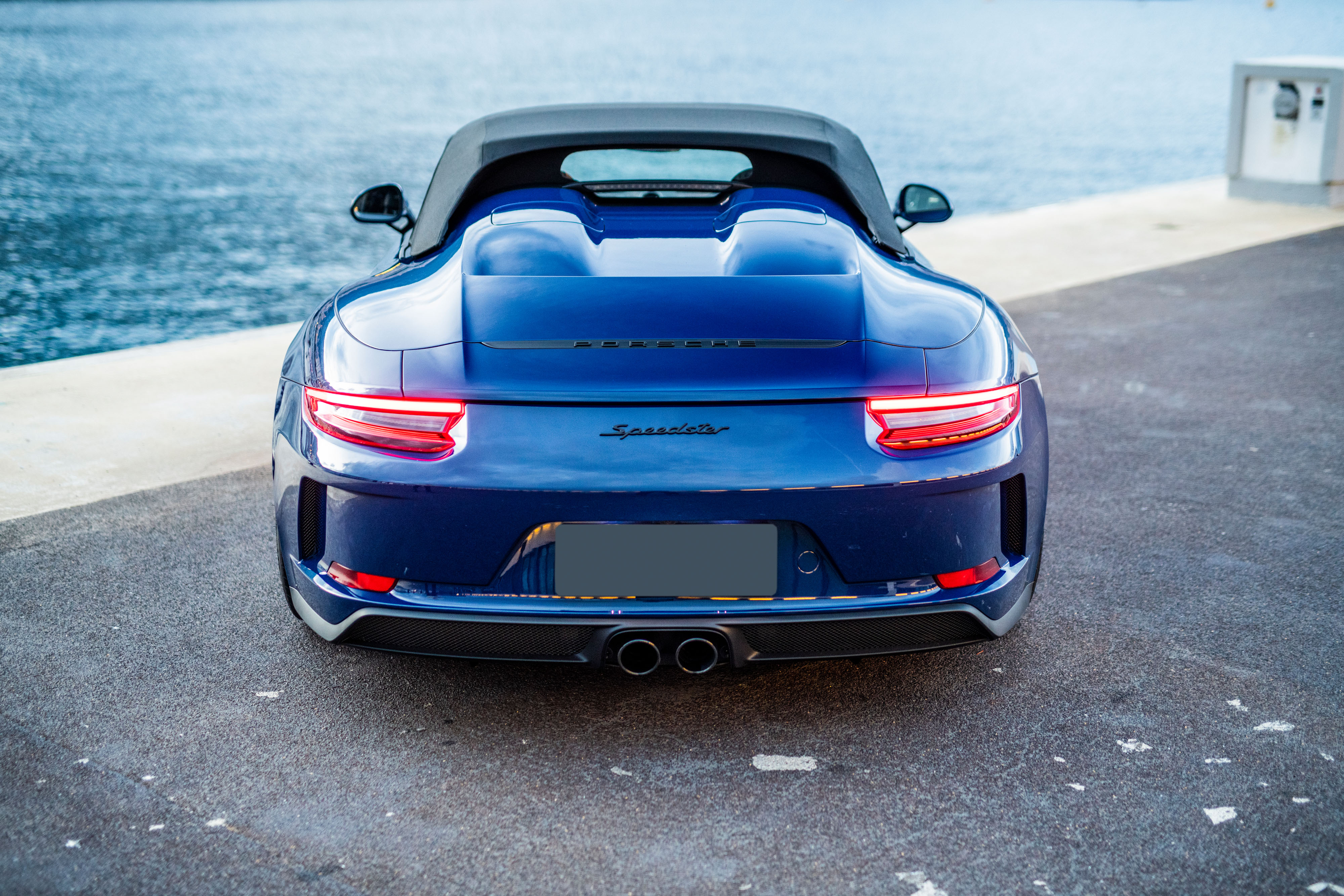 2019 Porsche 911 Speedster in Albert Blue