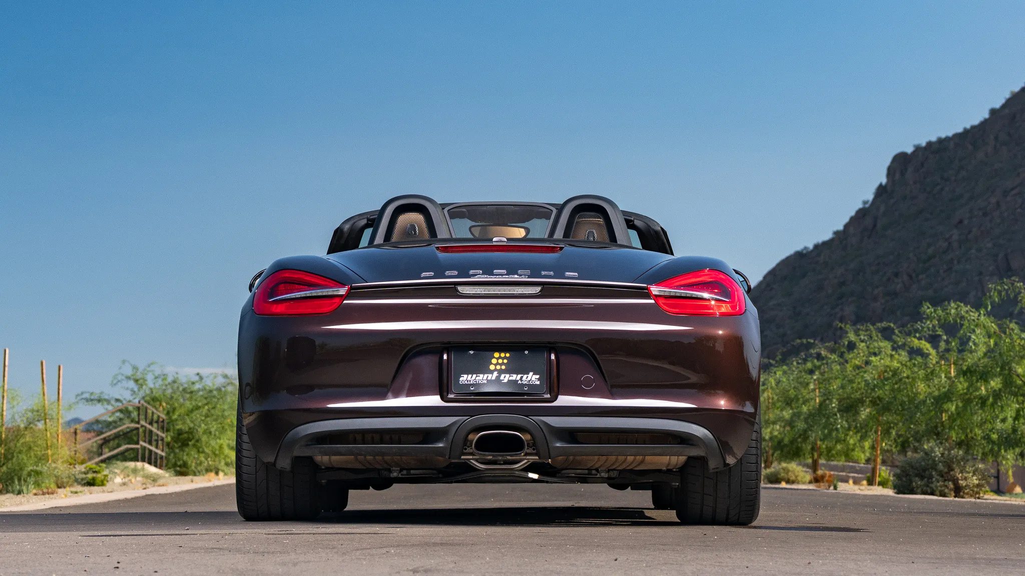 2016 Porsche Boxster in Mahogany Metallic