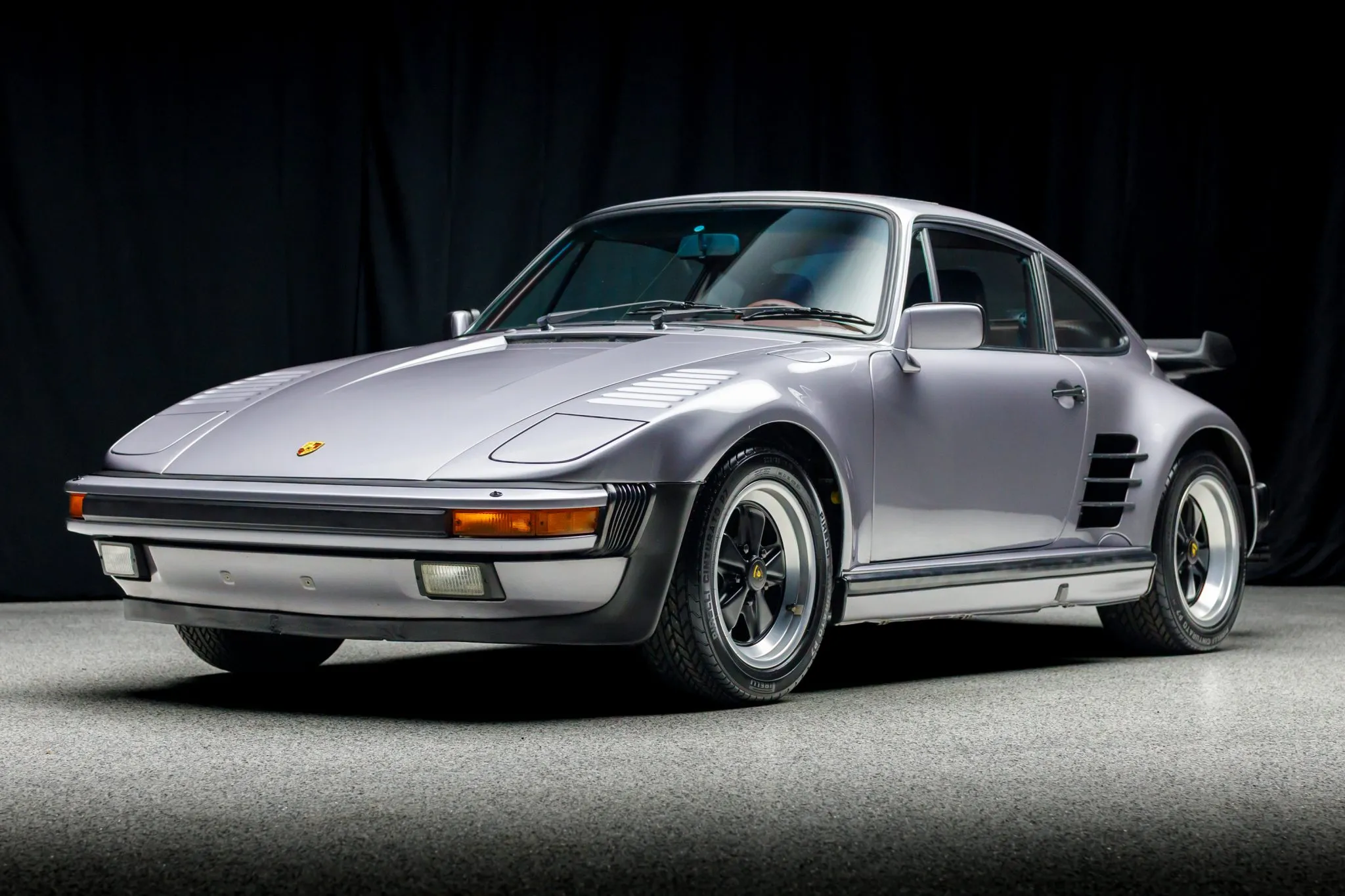 1987 Porsche 911 Turbo Slant Nose Coupe in Diamond Blue Metallic