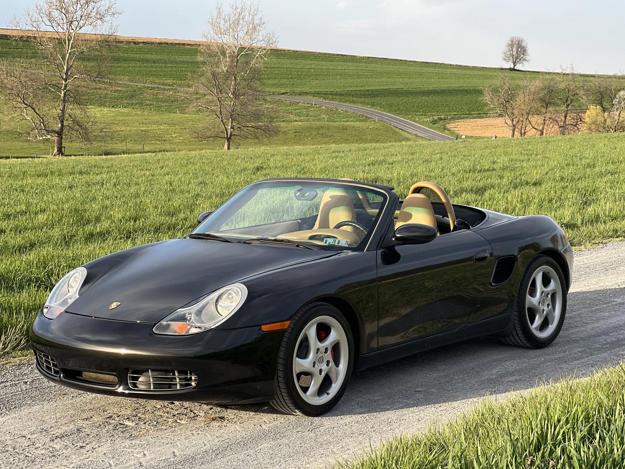 2001 Porsche Boxster S in Basalt Black Metallic