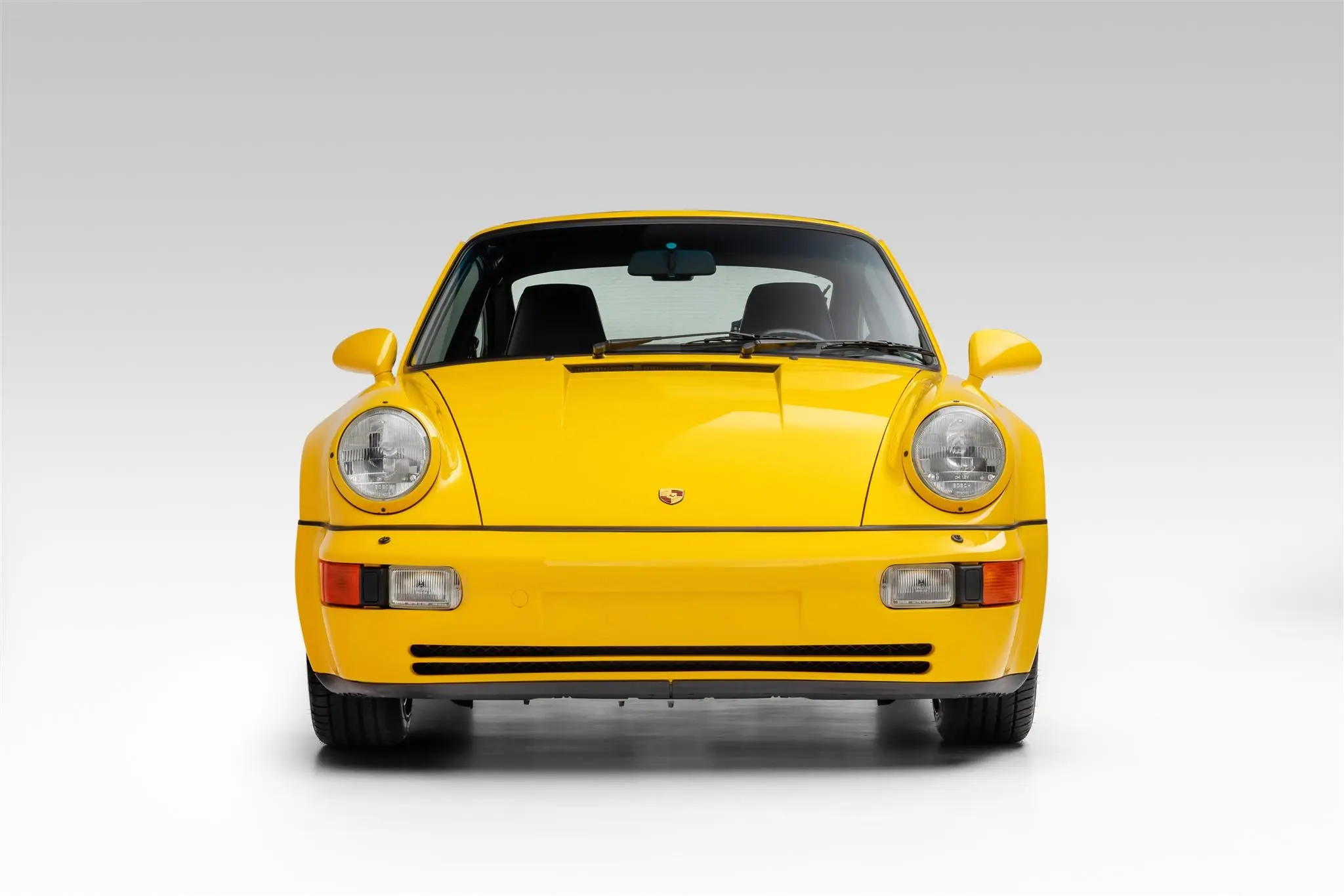 1991 Porsche 911 Turbo in Ferrari Yellow