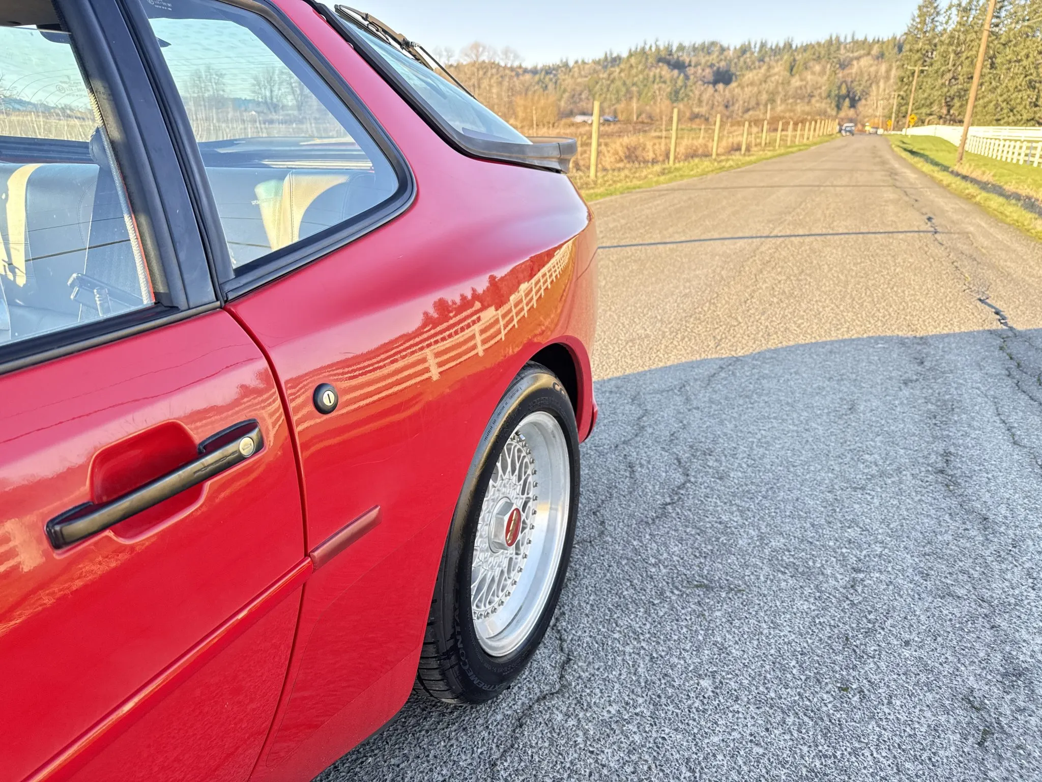 1986 Porsche 944 Turbo in Guards Red