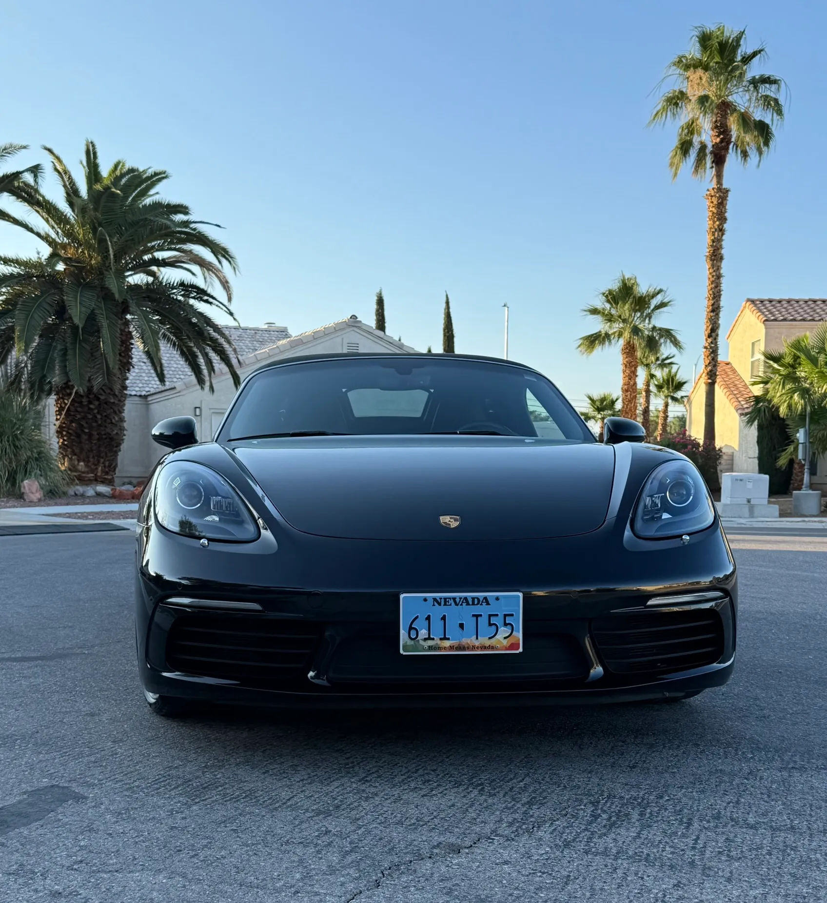 2017 Porsche 718 Boxster S in Jet Black Metallic
