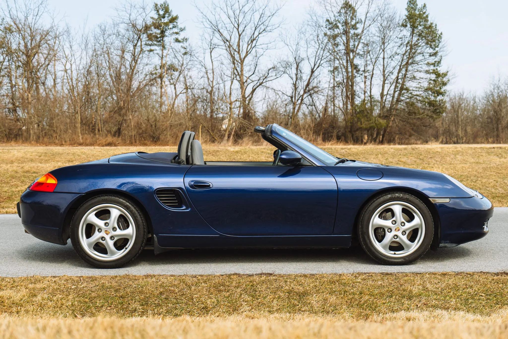 1999 Porsche Boxster in Iris Blue Metallic