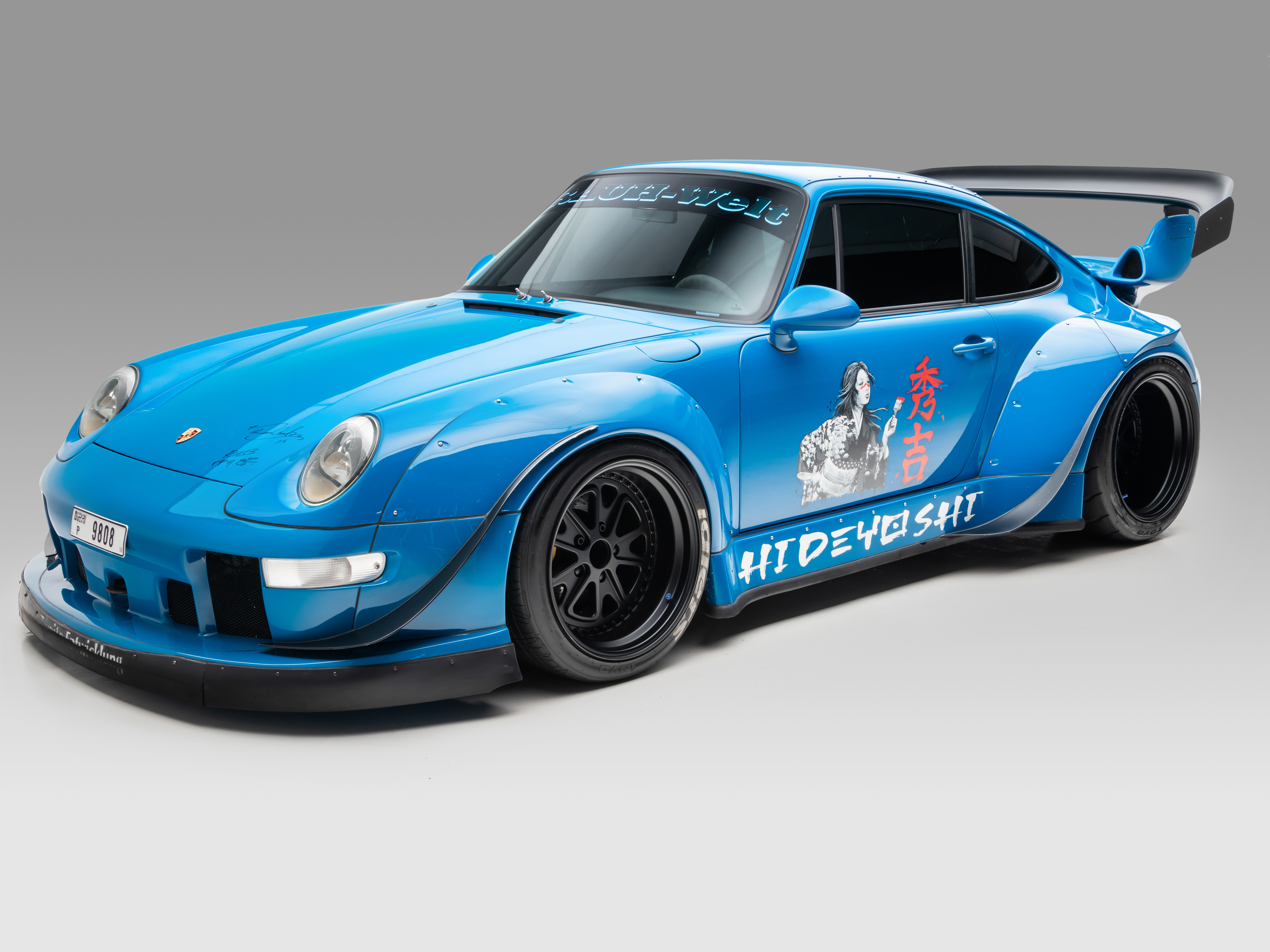 1995 Porsche 911 Carrera Coupe 'RWB' in Iris Blue Metallic