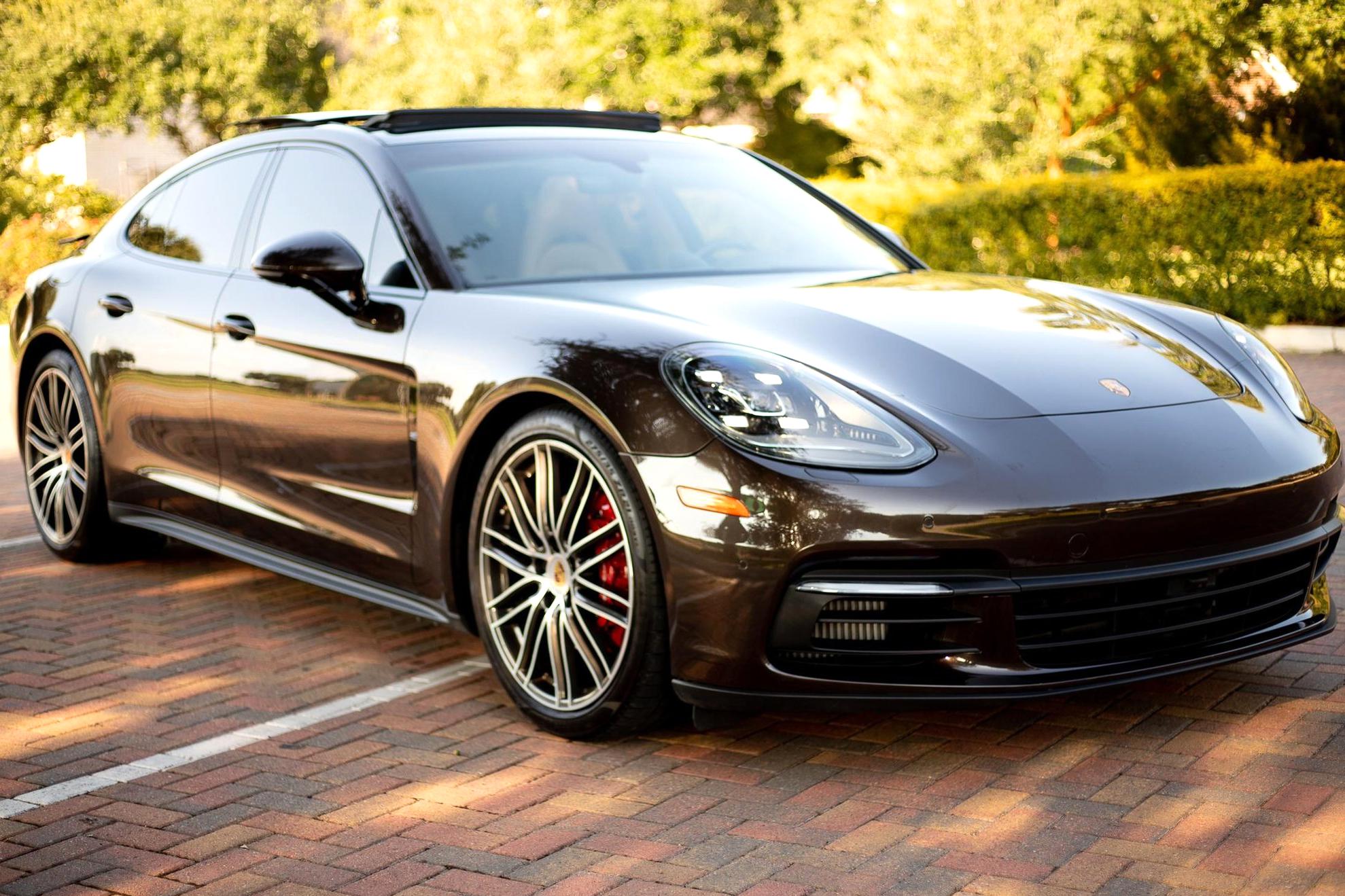 2018 Porsche Panamera 4S in Ristretto Brown Metallic