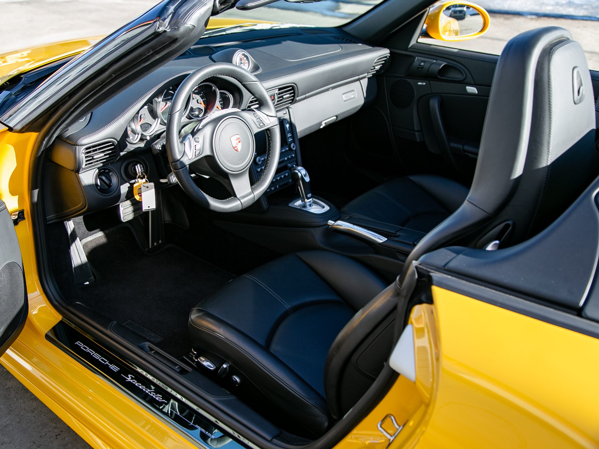 2011 Porsche 911 Speedster In Speed Yellow