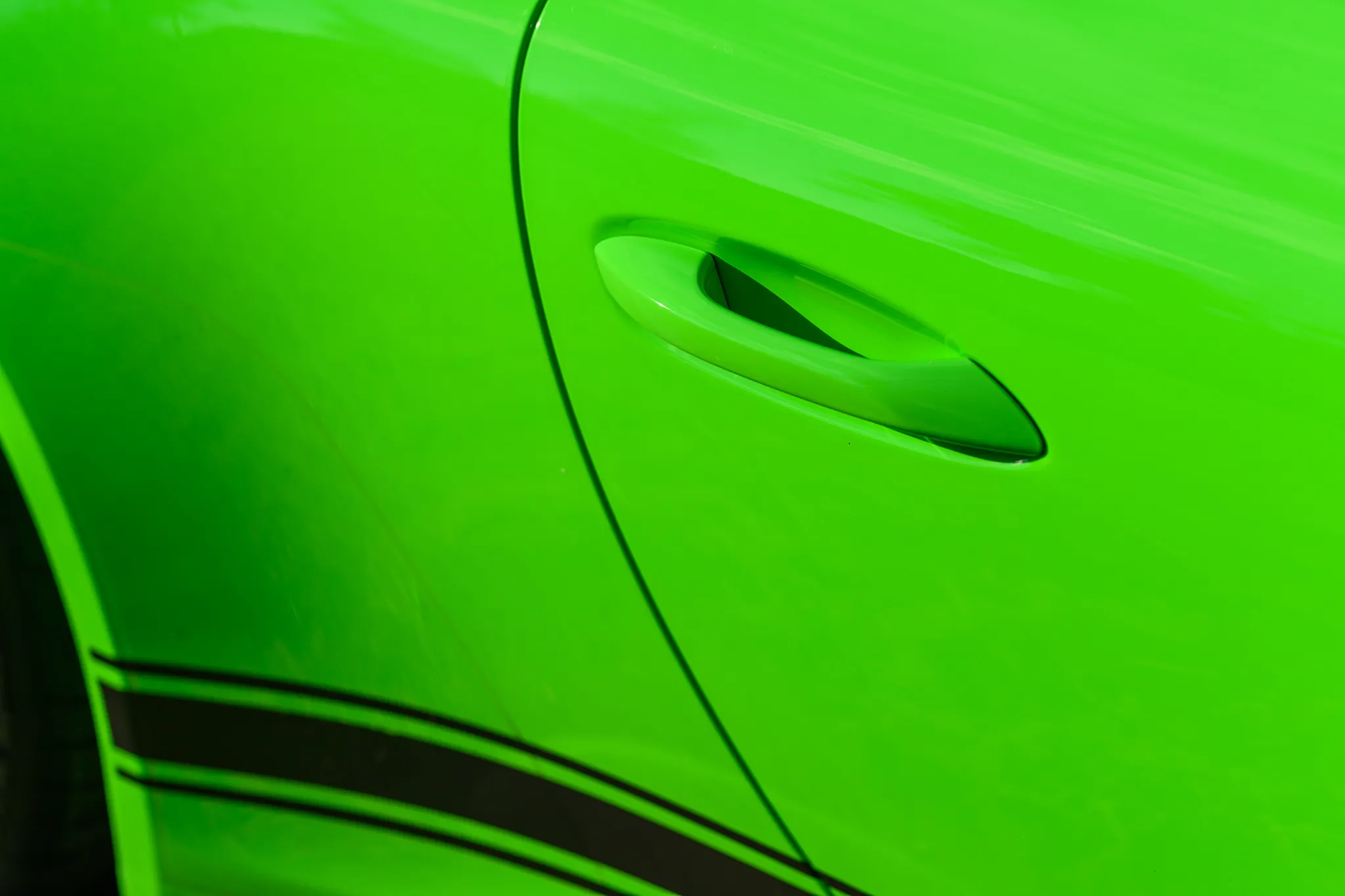 2018 Porsche 911 GT3 in Green Yellow