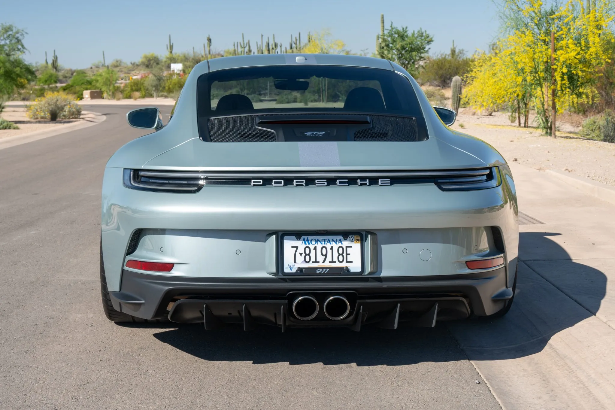 2023 Porsche 911 GT3 Touring  in Fish Silver Grey Metallic