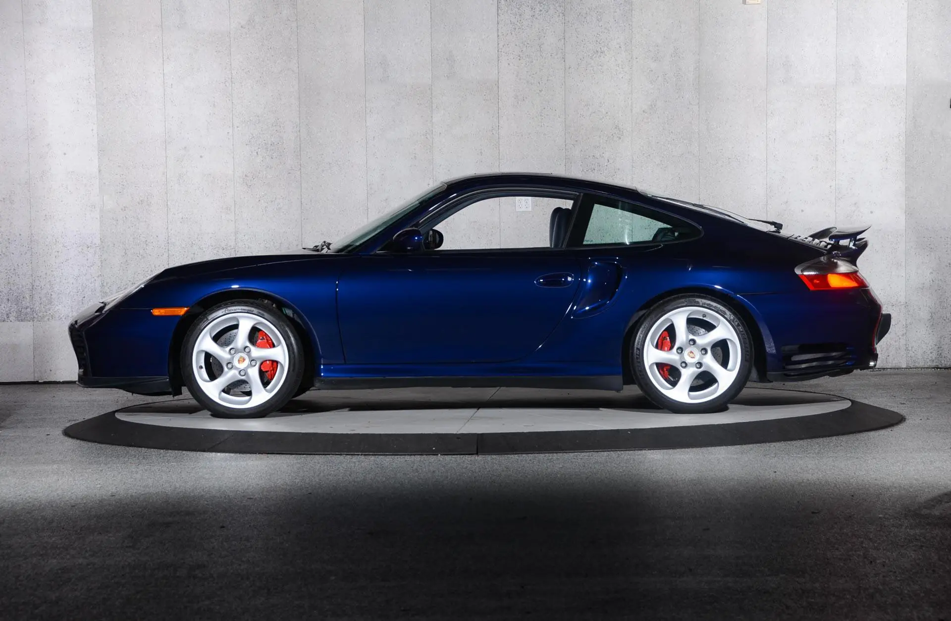 2001 Porsche 911 Turbo Coupe in Lapis Blue Metallic