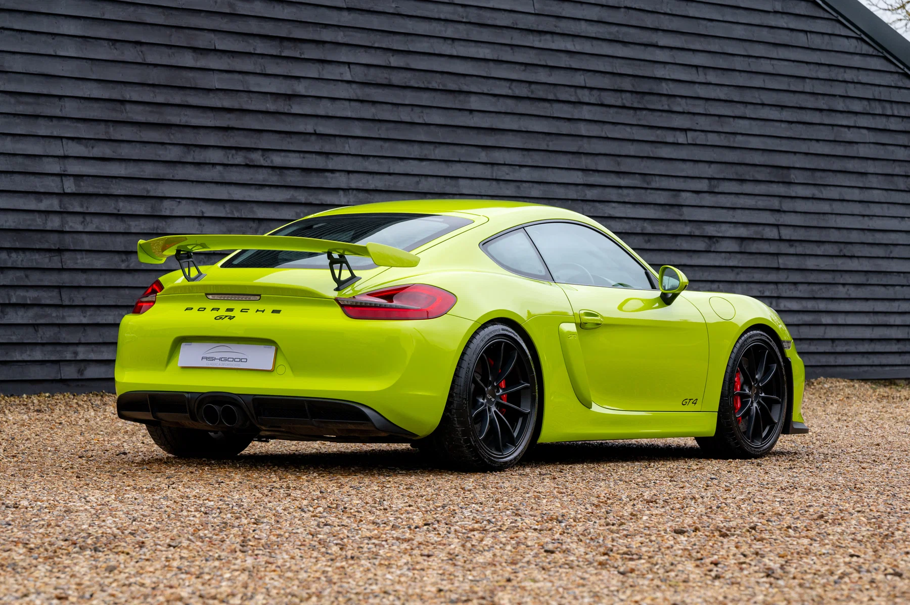 2016 Porsche Cayman GT4 in Birch Green