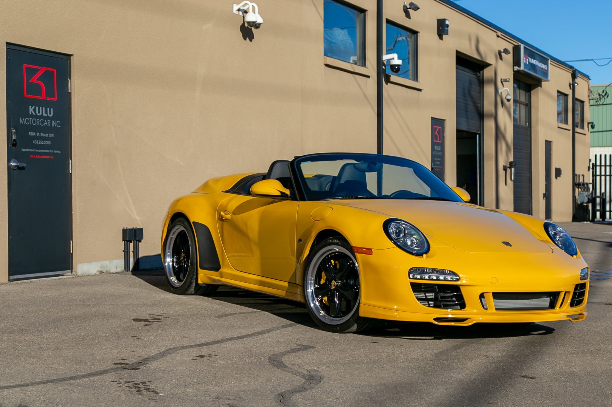 2011 Porsche 911 Speedster In Speed Yellow
