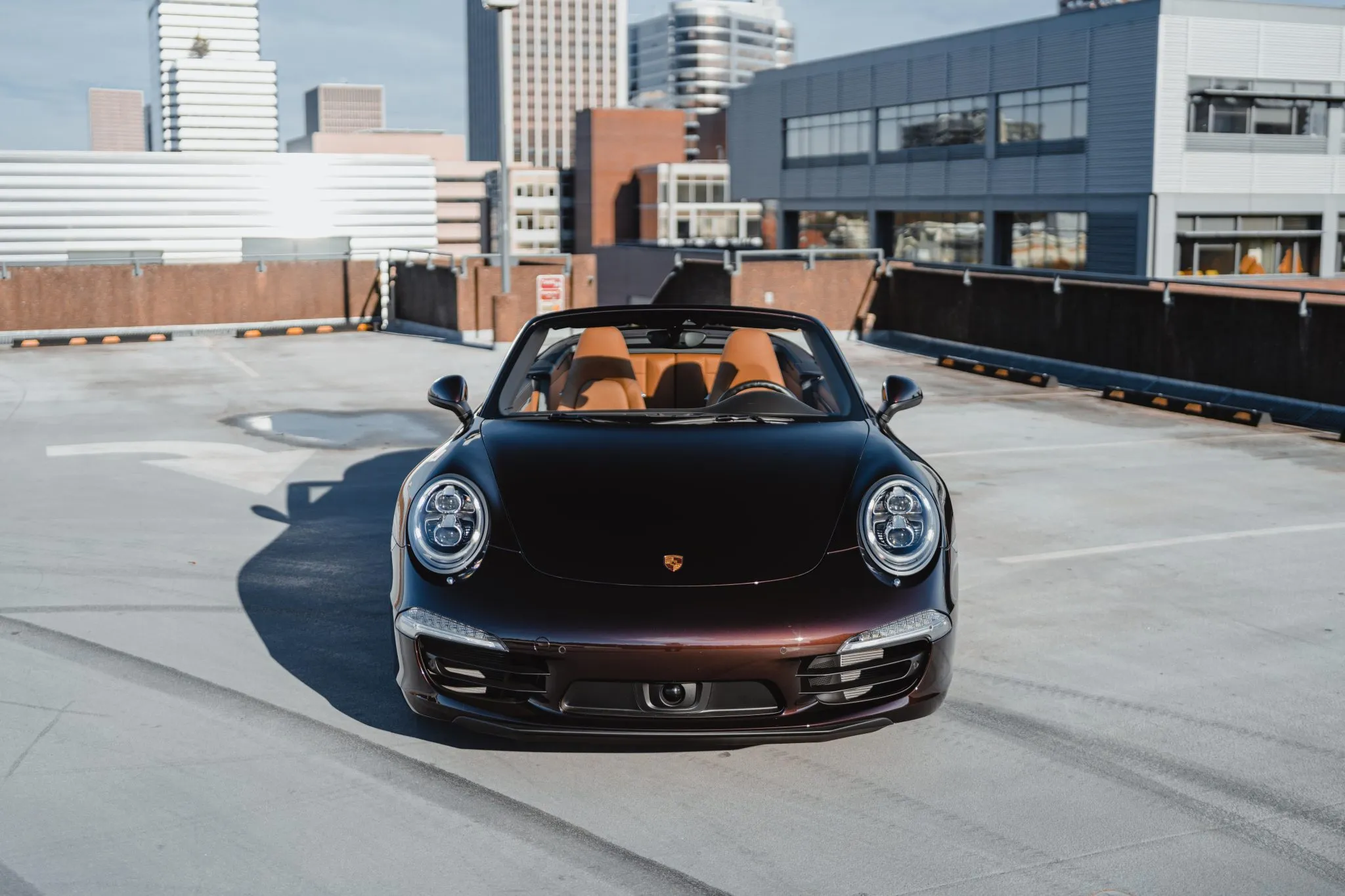 2016 Porsche 911 Carrera 4S Cabriolet in Mahogany Metallic