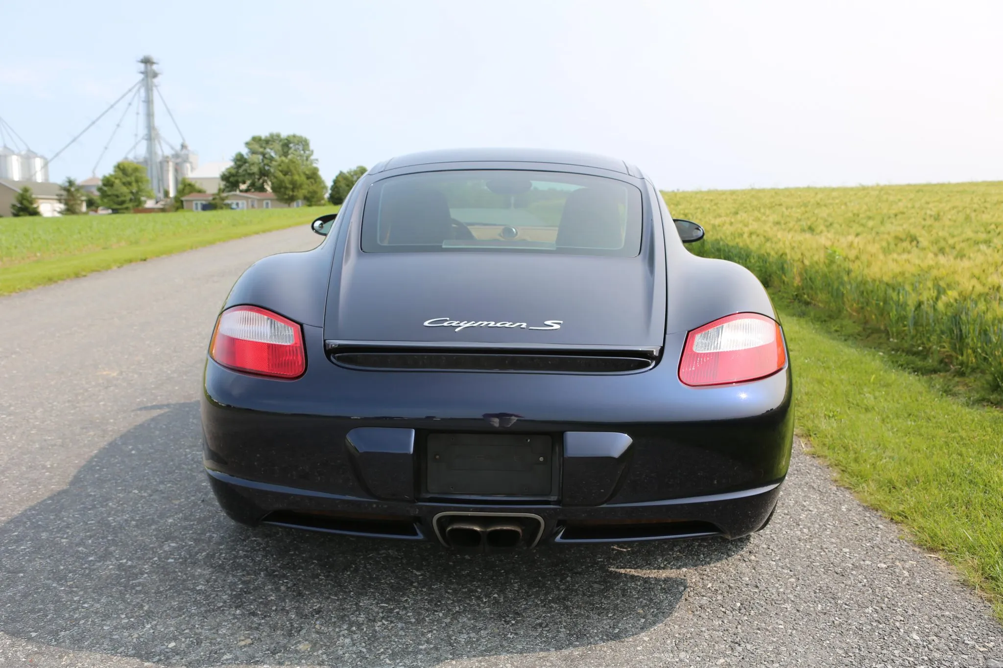 2006 Porsche Cayman S in Midnight Blue Metallic