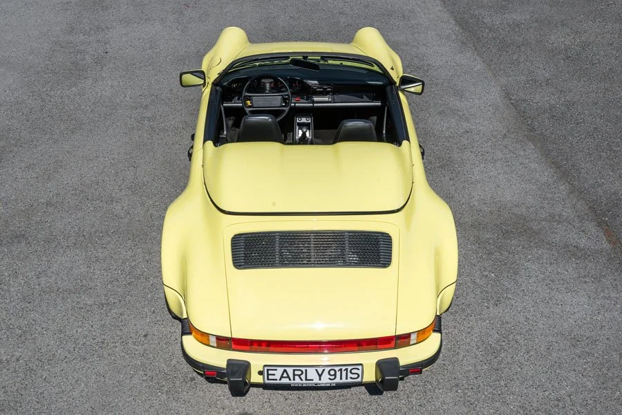 1989 Porsche 911 Speedster in Lime Yellow