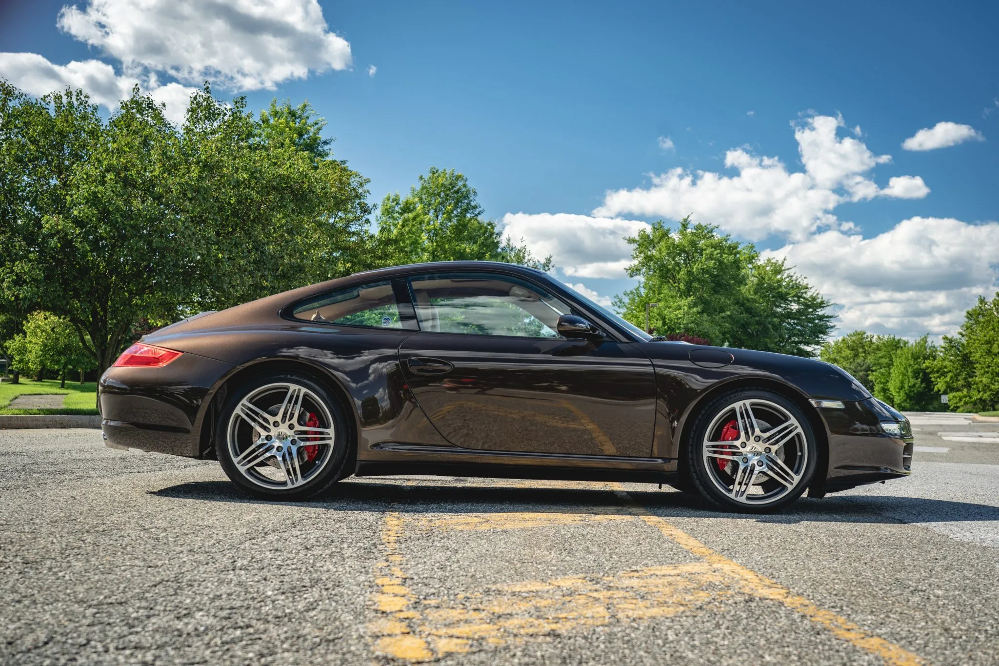 2008 Porsche 911 Carrera 4S Coupe in Macadamia Metallic