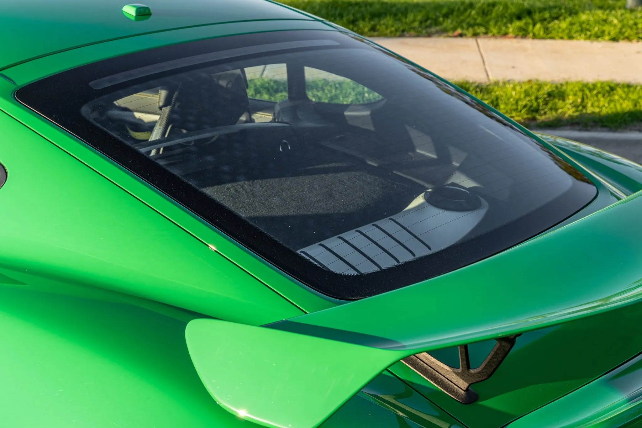 2021 Porsche 718 Cayman GT4 in Python Green
