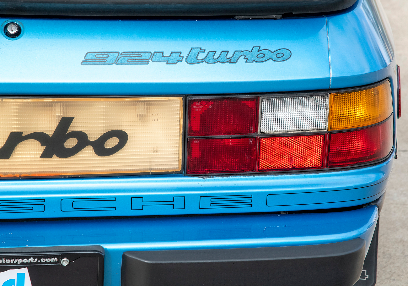 1981 Porsche 924 Turbo in Minerva Blue Metallic