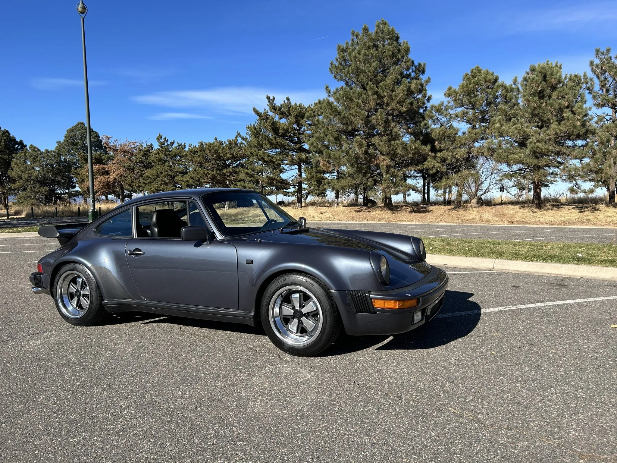 1982 Porsche 911 Turbo in Pacific Blue Metallic