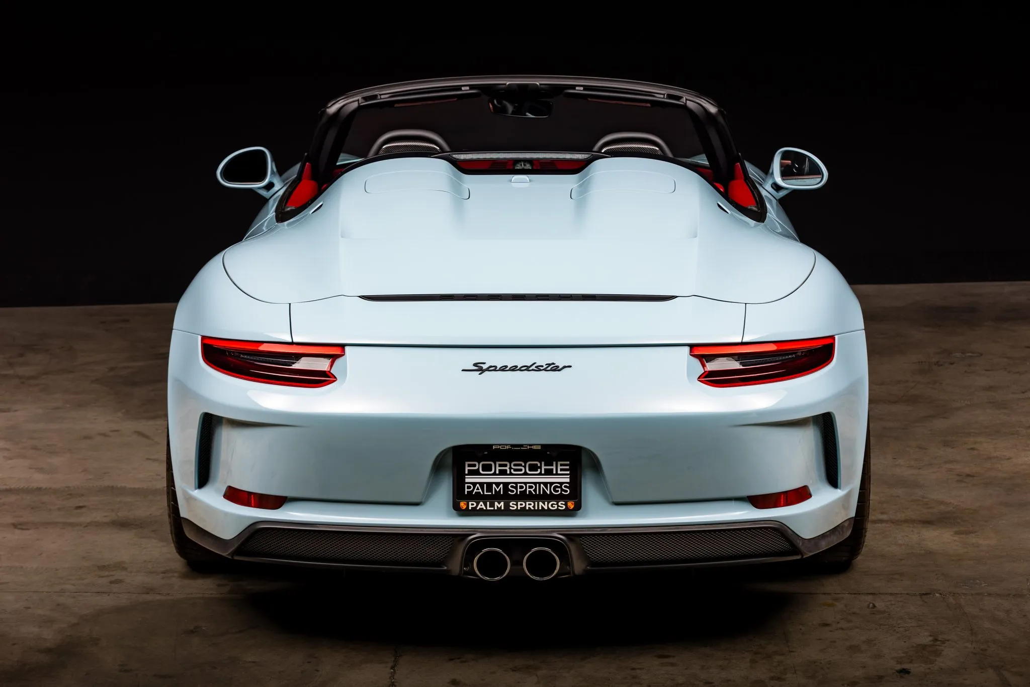 2019 Porsche 911 Speedster in Meissen Blue