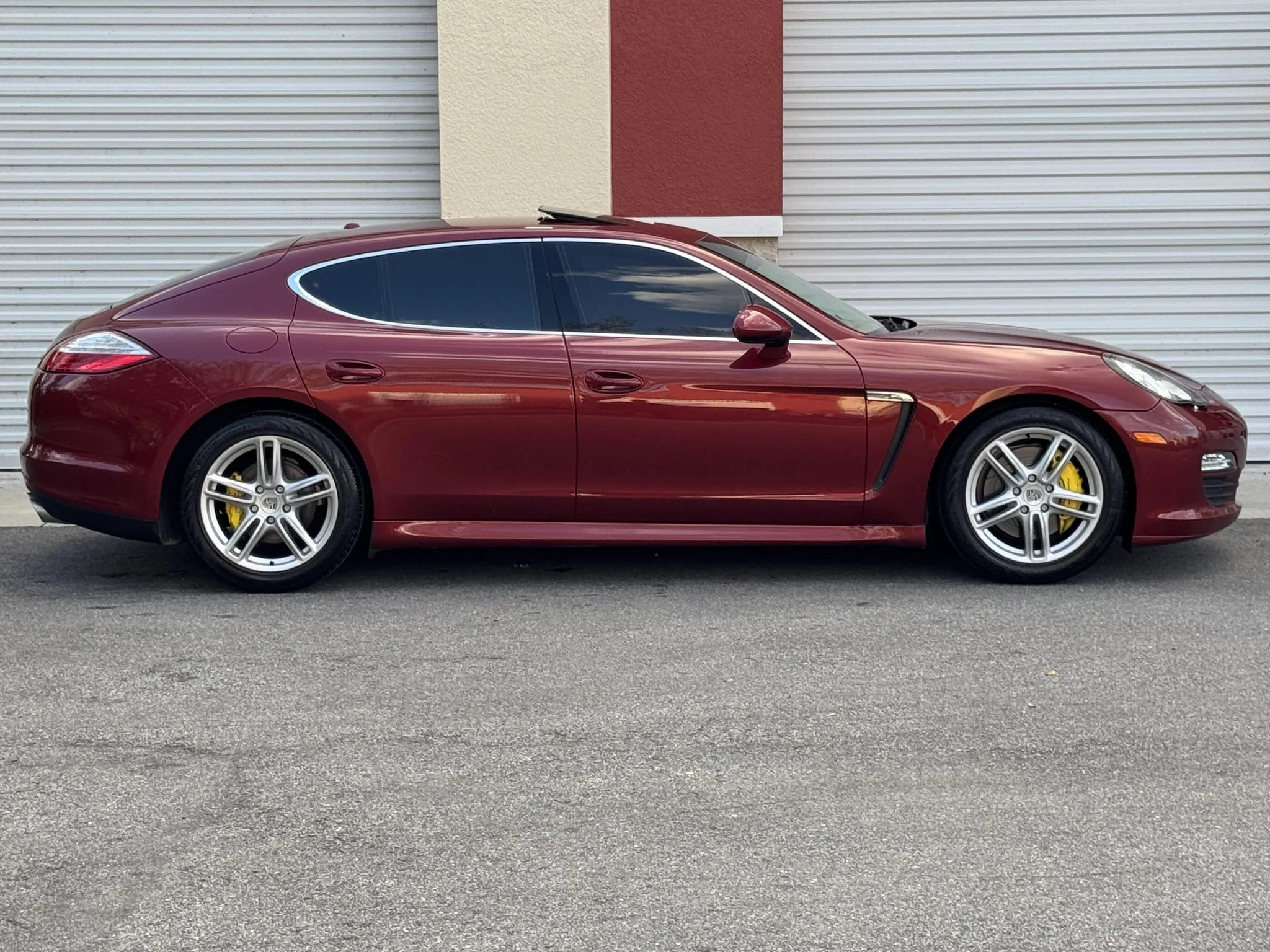 2011 Porsche Panamera S in Ruby Red Metallic
