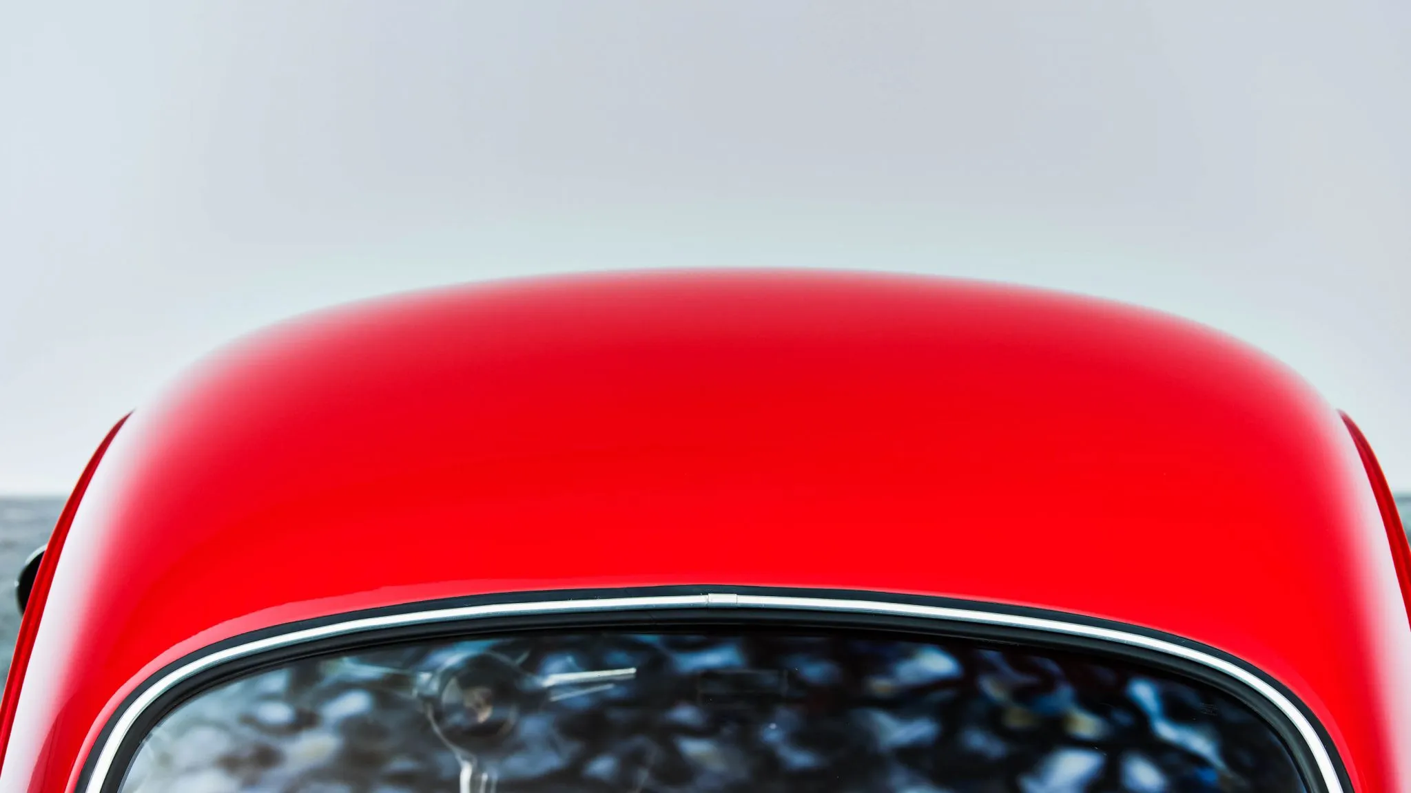 1961 Porsche 356B in Ruby Red