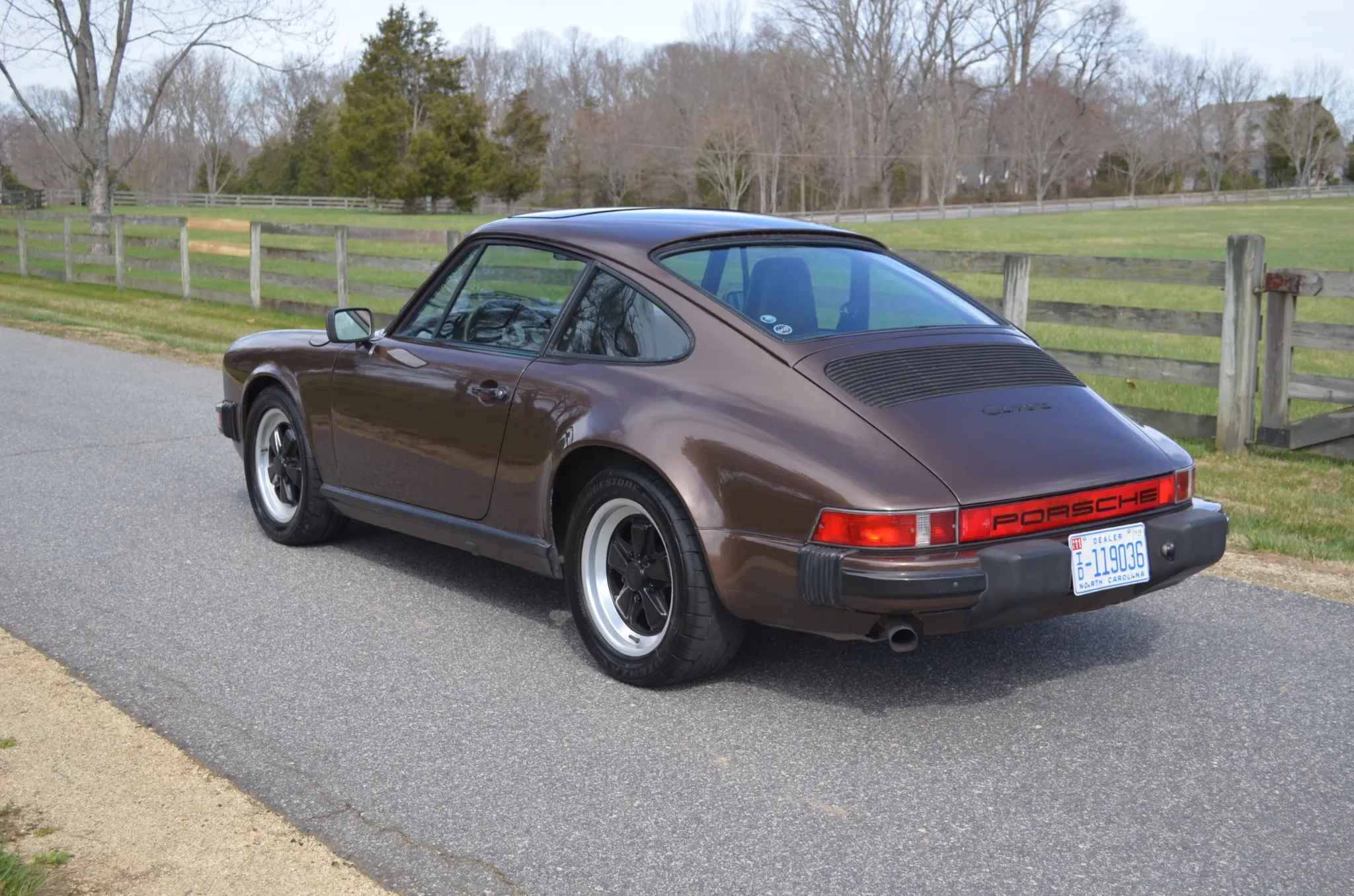 1985 Porsche 911 Carrera Coupe in Nutmeg Brown Metallic