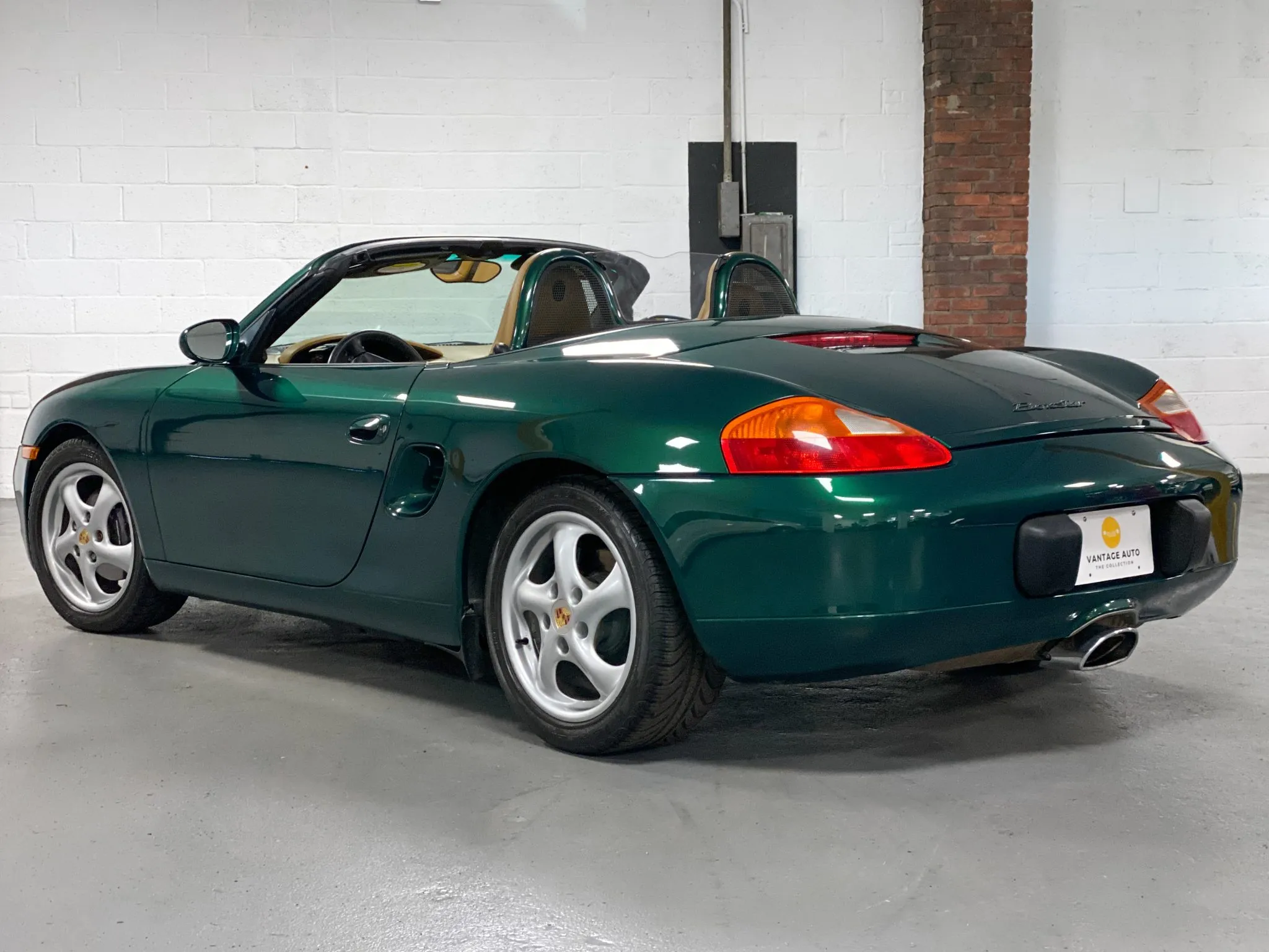 2000 Porsche Boxster in Rainforest Green Metallic