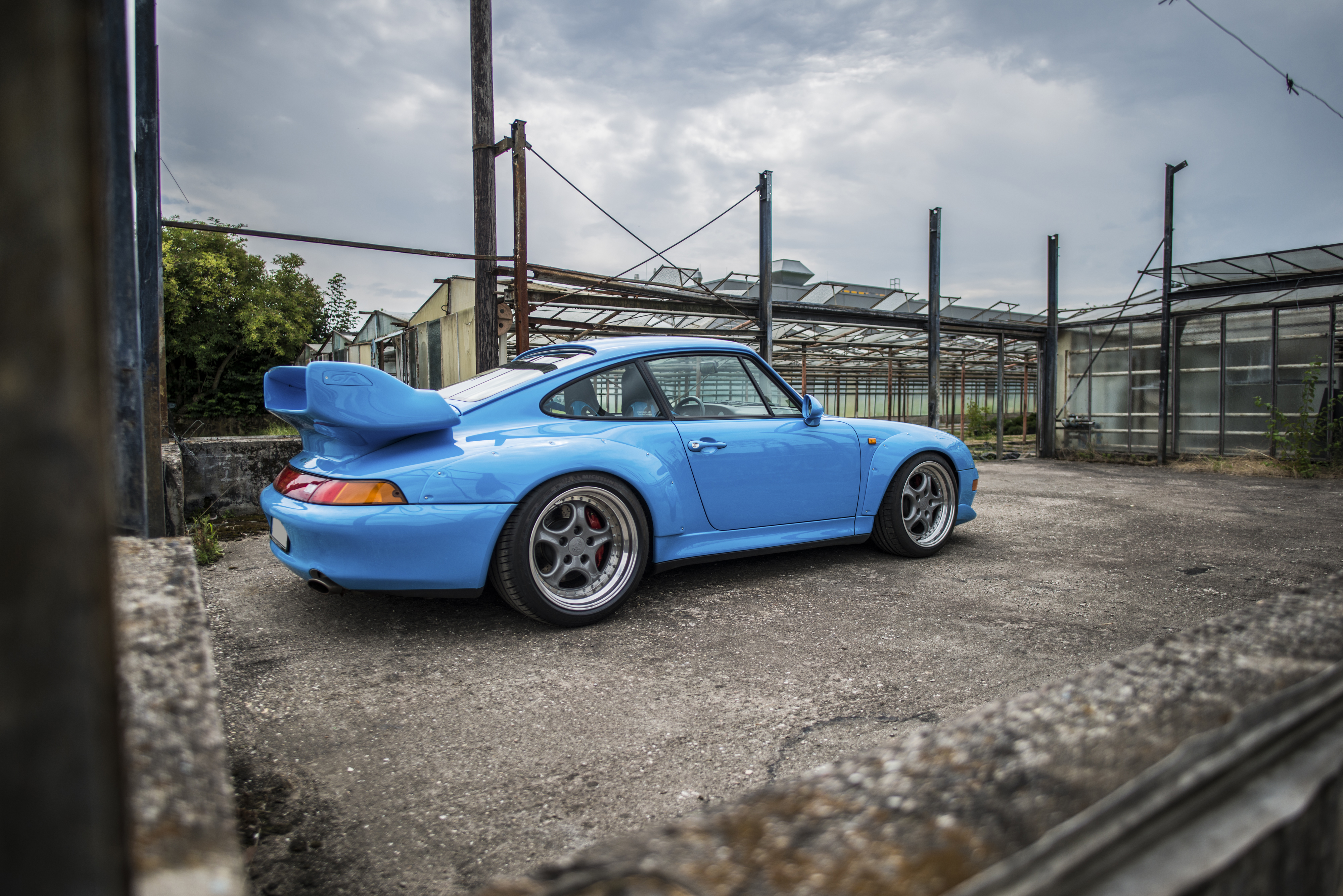 1995 Porsche 911 GT2 in Riviera Blue
