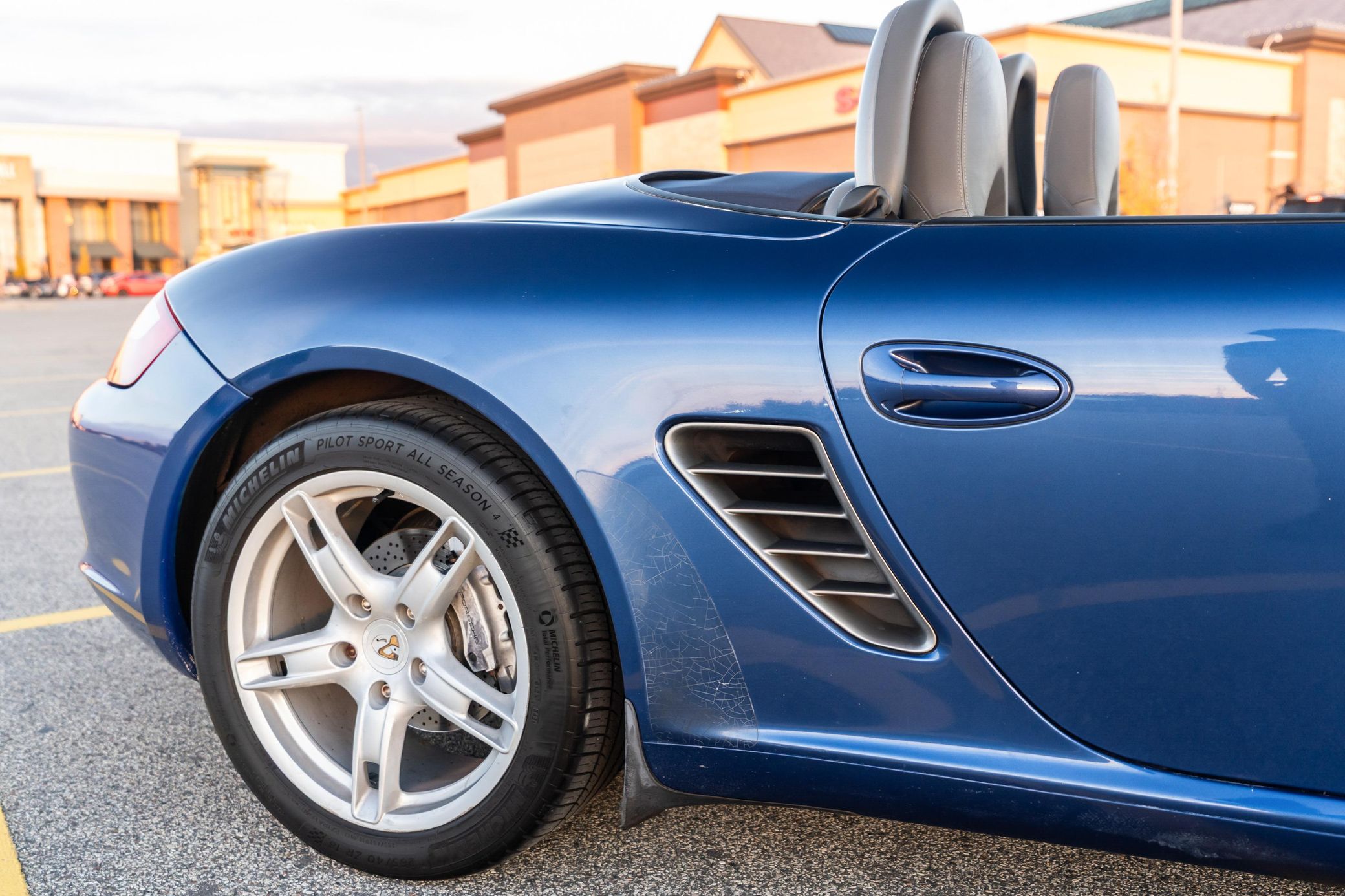 2006 Porsche Boxster in Cobalt Blue Metallic