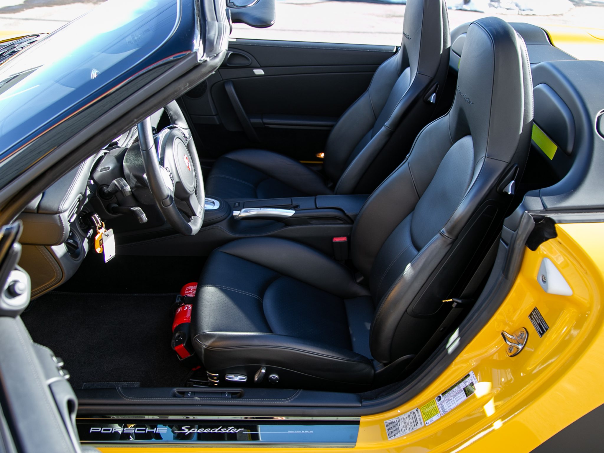 2011 Porsche 911 Speedster In Speed Yellow