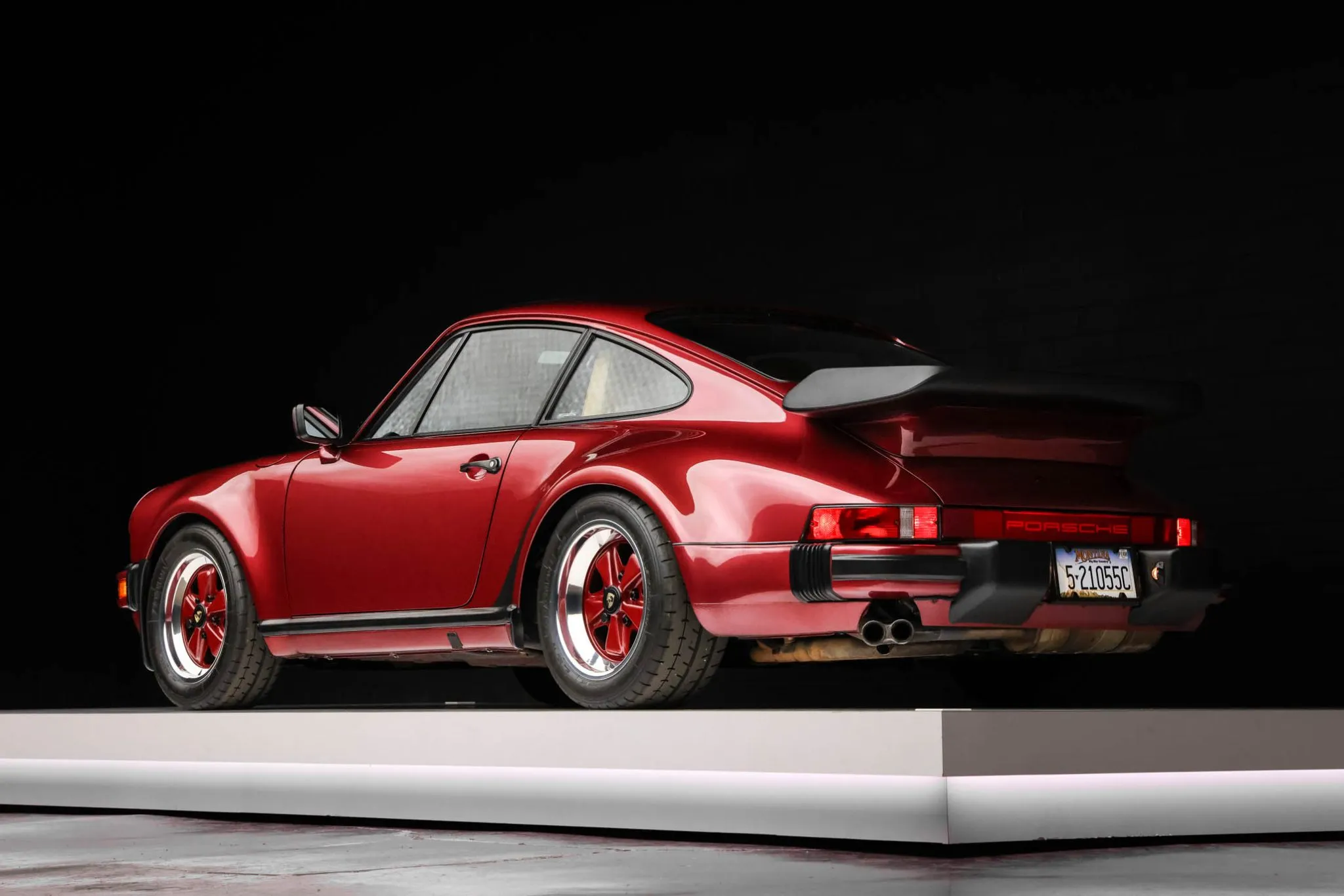 1989 Porsche 911 Turbo Coupe In Velvet Red Metallic