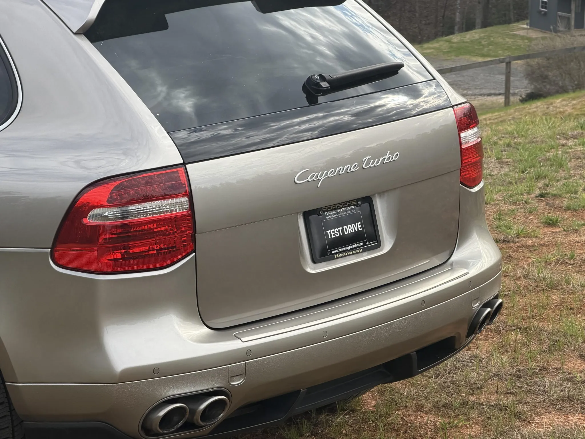 2008 Porsche Cayenne Turbo in Jarama Beige Metallic