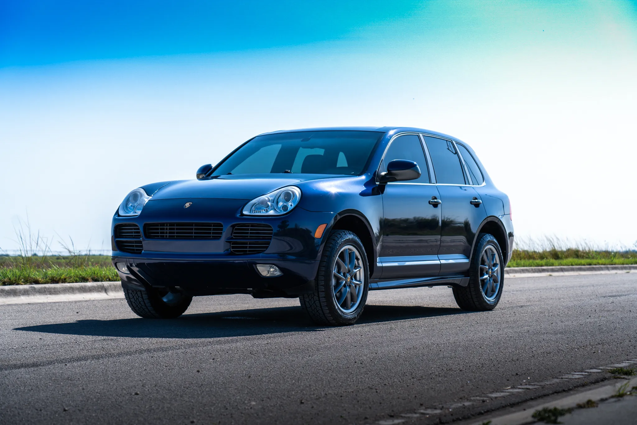 2006 Porsche Cayenne S Titanium Edition in Marine Blue Metallic