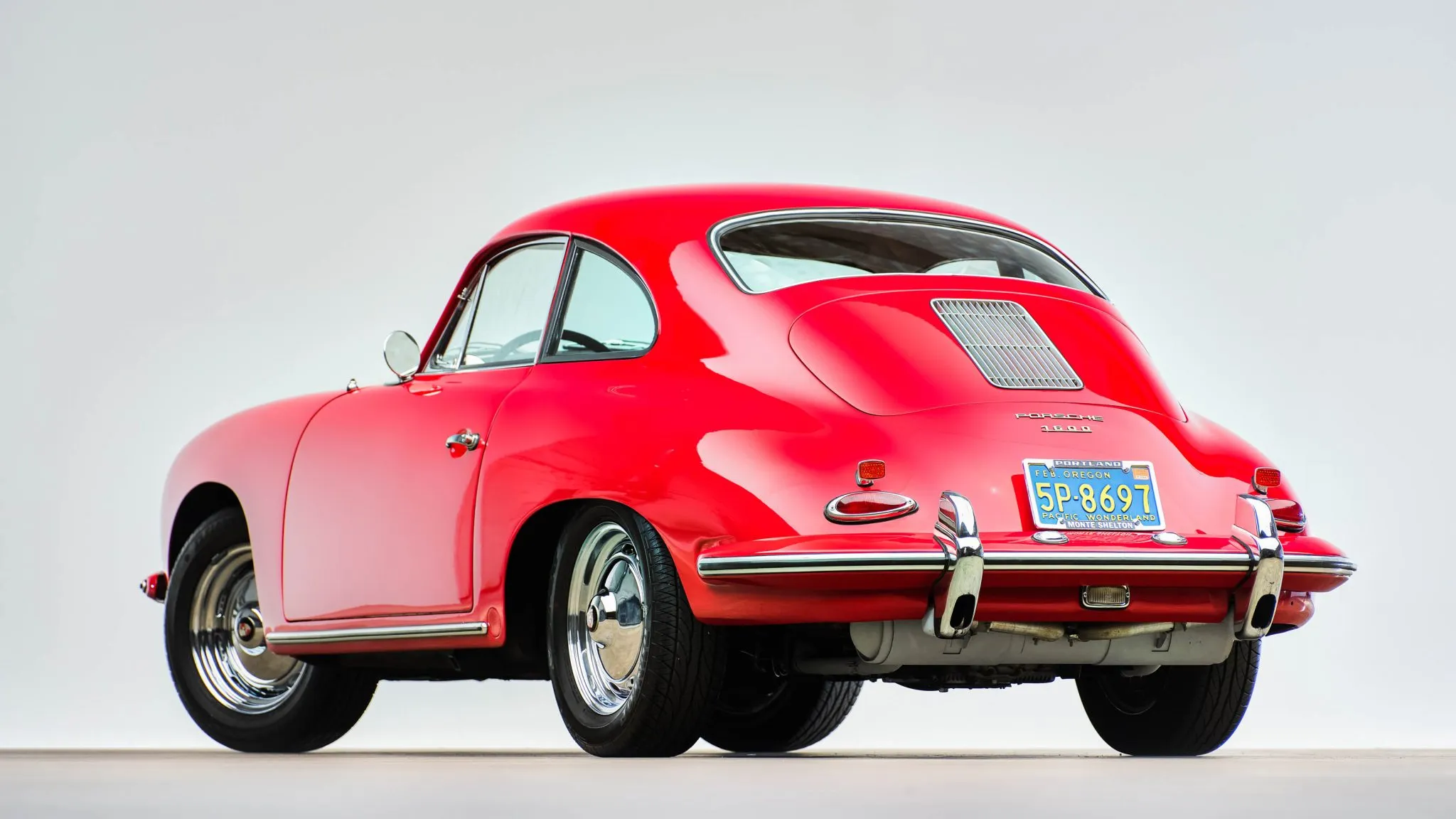 1961 Porsche 356B in Ruby Red