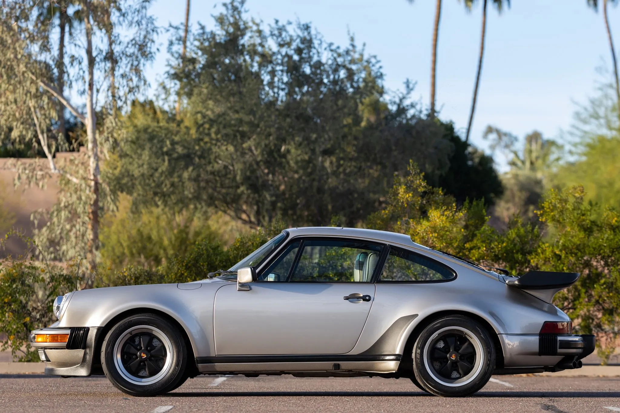 1989 Porsche 911 Turbo Coupe in Linen Metallic