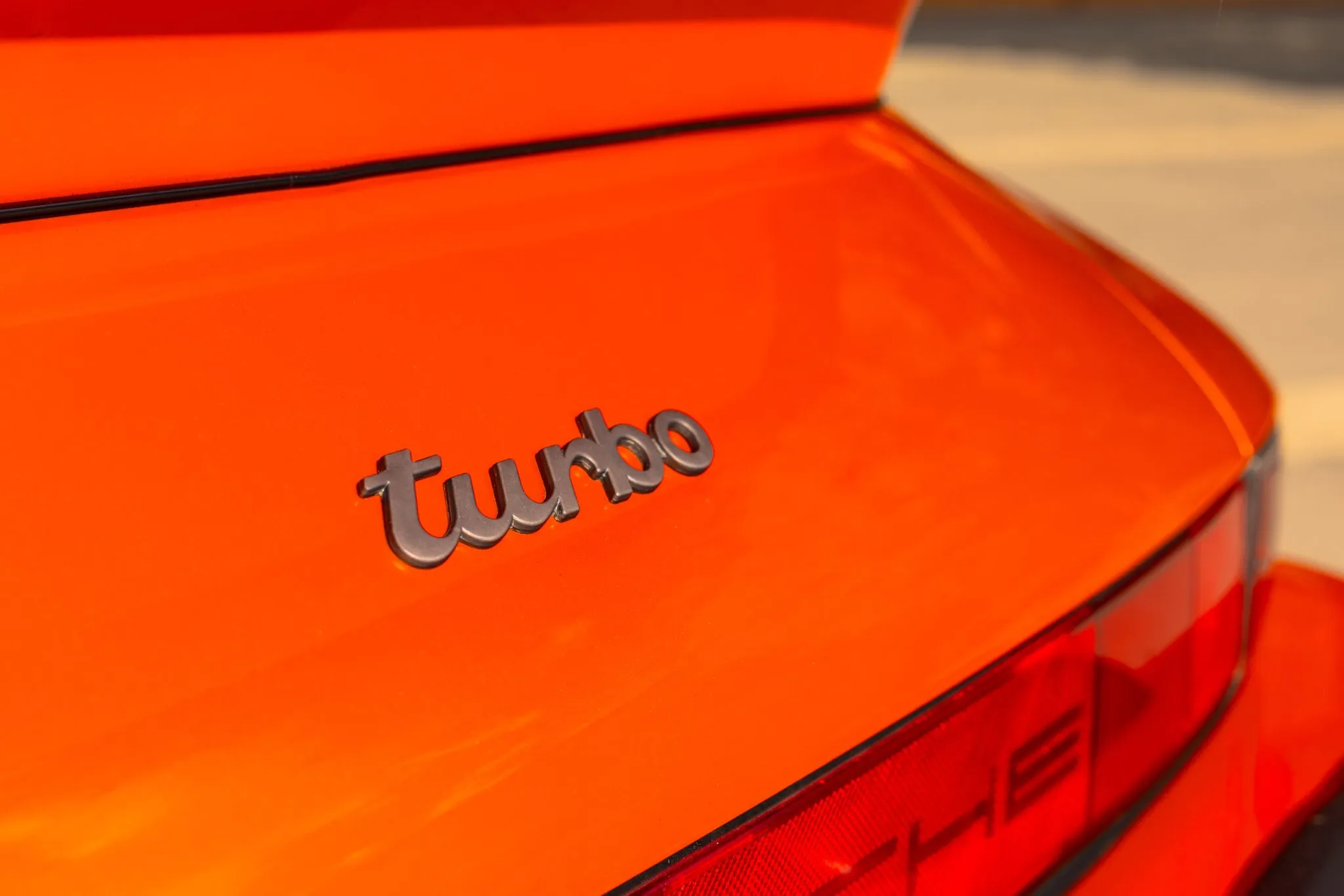 1987 Porsche 911 Turbo Coupe in Orange Pearl