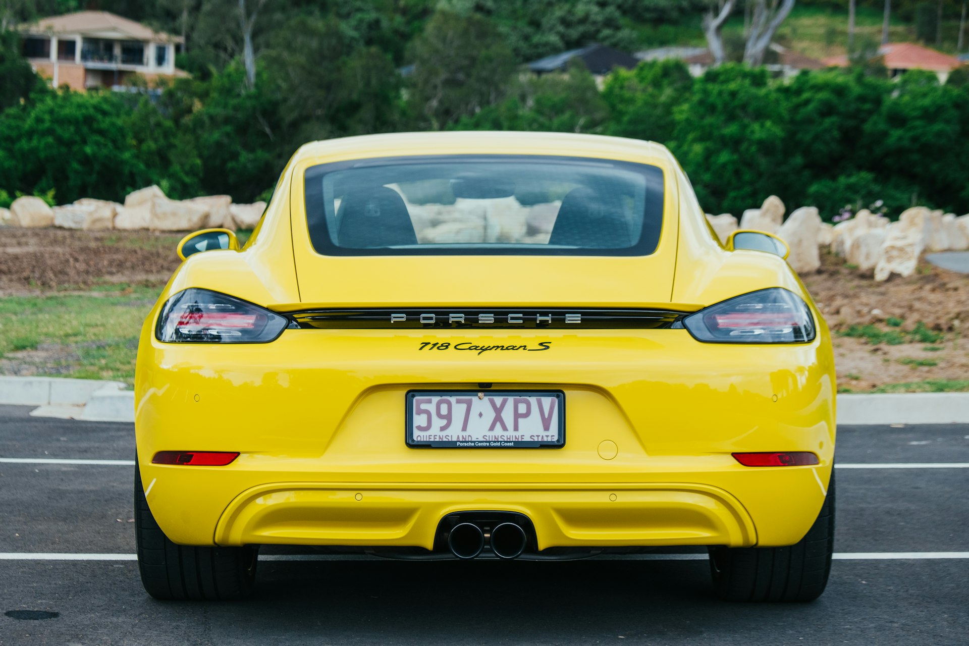 2017 Porsche 718 Cayman S in Racing Yellow