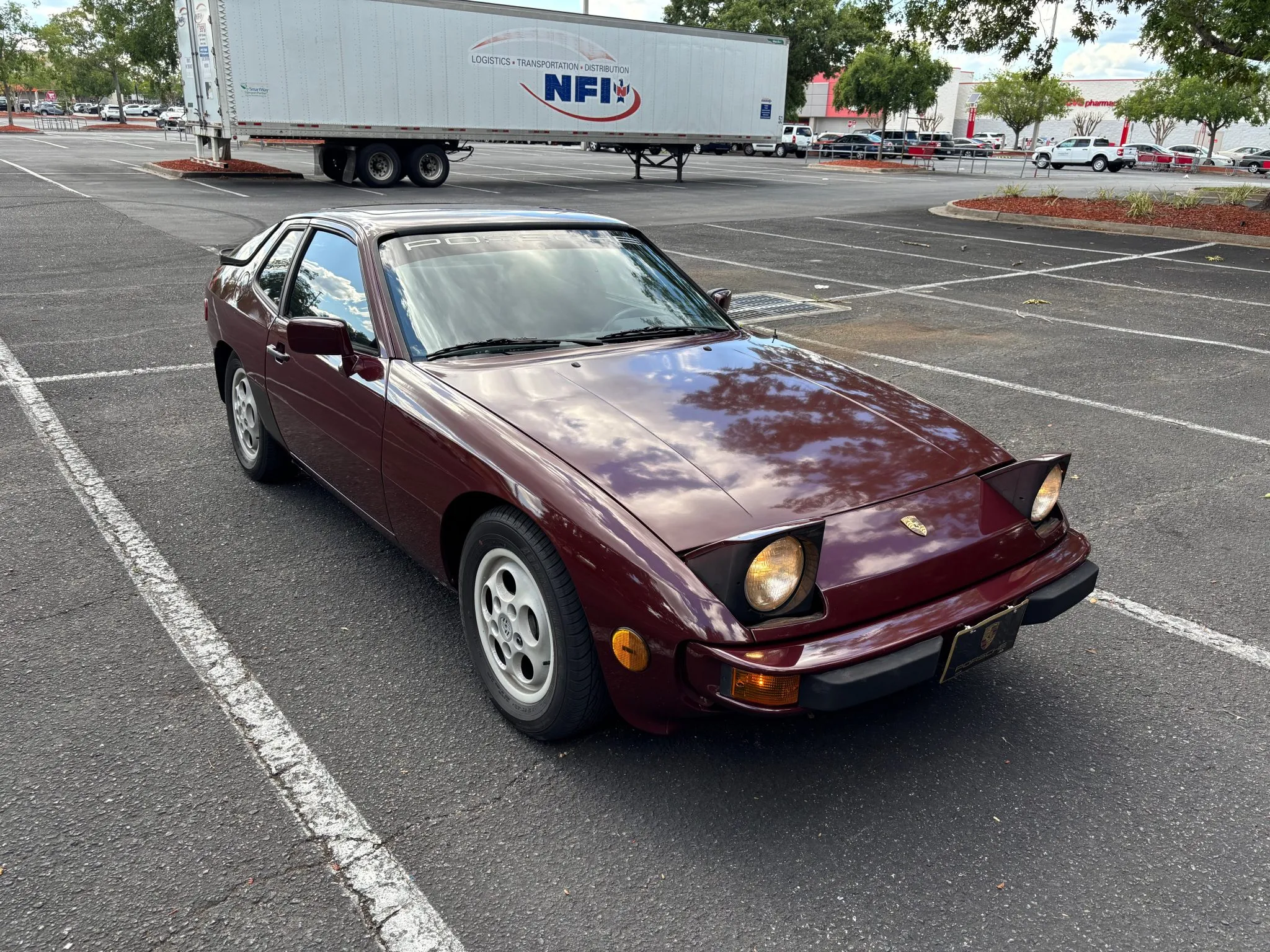 1988 Porsche 924S in Maraschino Red Metallic