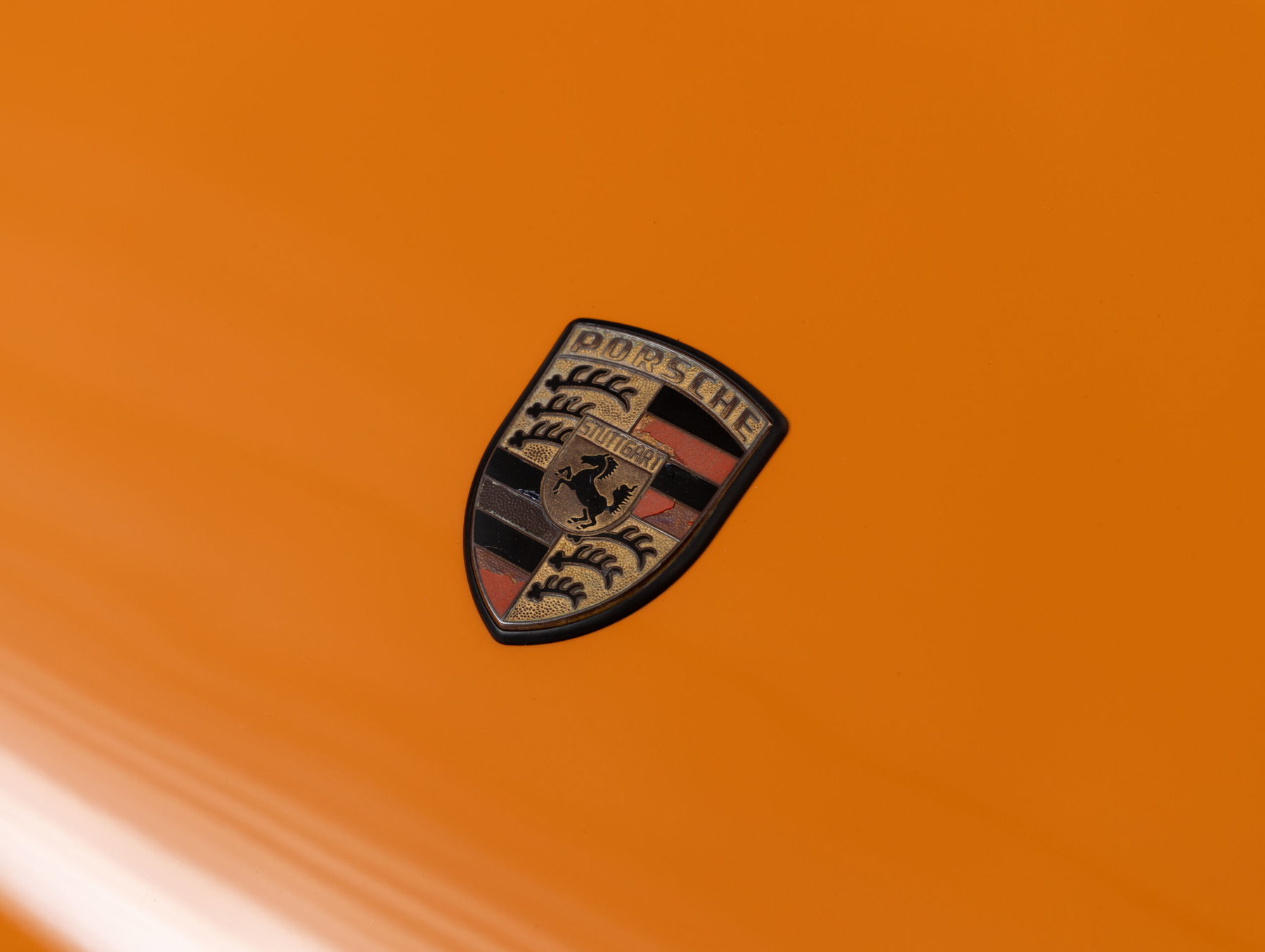 1971 Porsche 911 T In Signal Orange