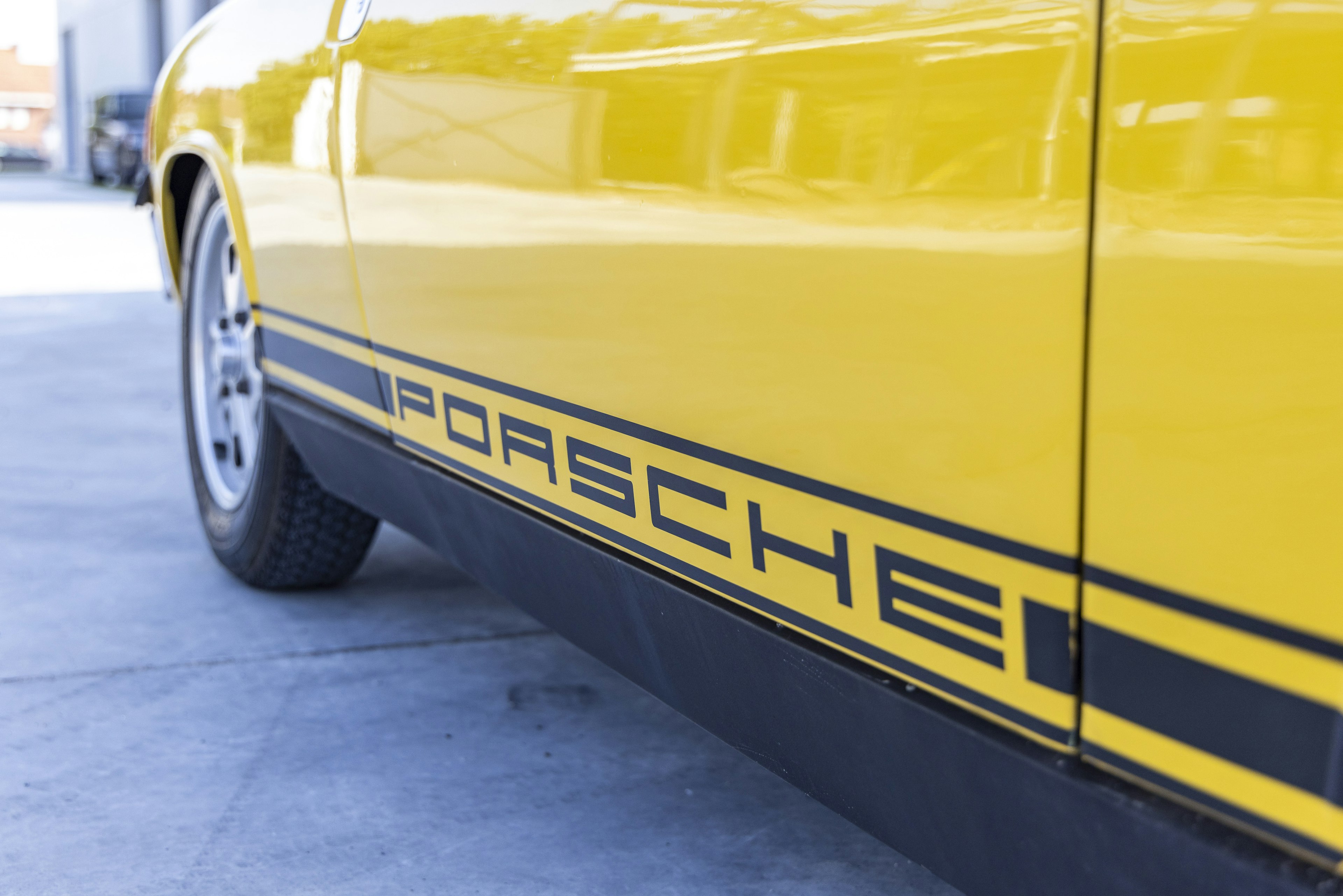 1973 Porsche 914 2.0 in Summer Yellow