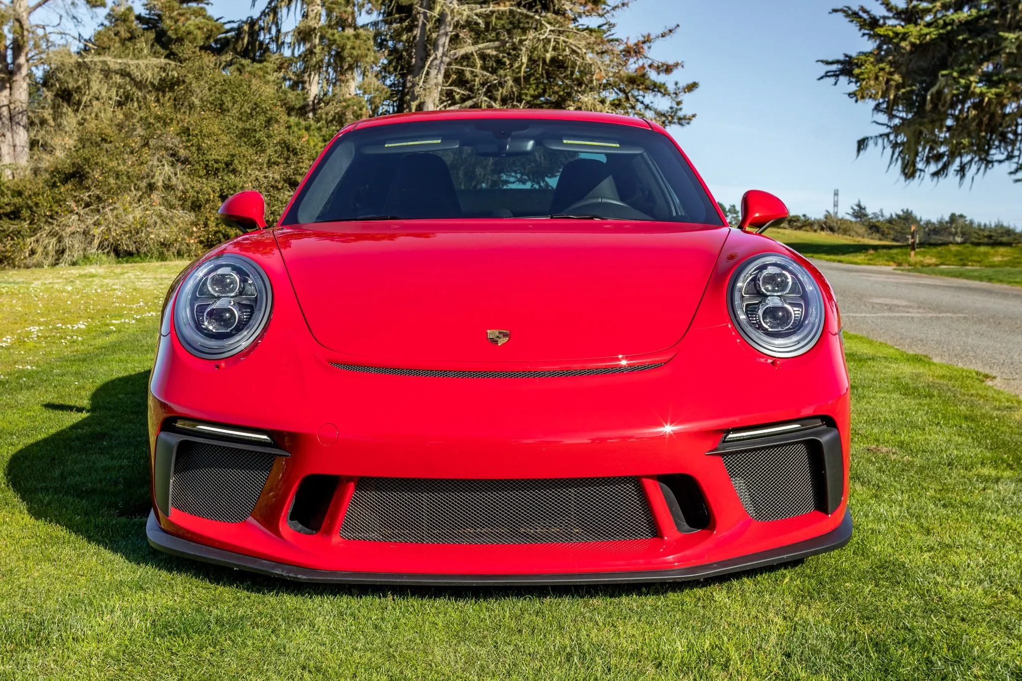  2018 Porsche 911 GT3 Touring in Carmine Red